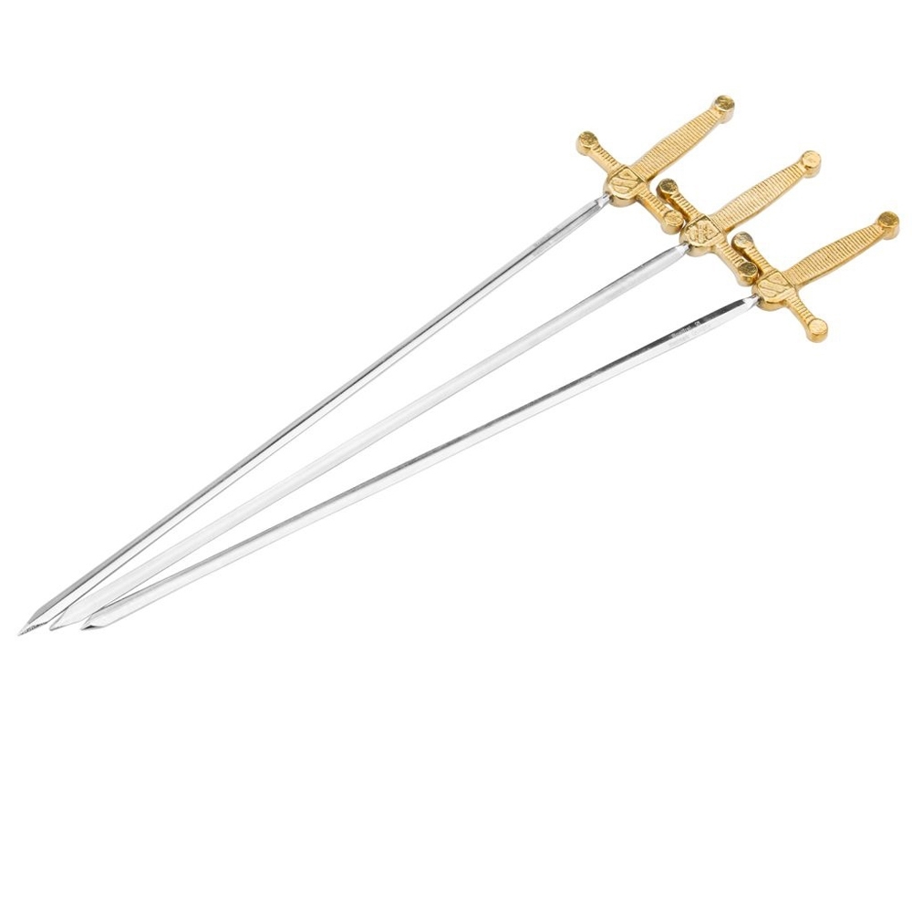 Westmark - 3 Schaschlikspieße »Schwert«, 32 cm Westmark - 3 Schaschlikspieße »Schwert«, 32 cm
