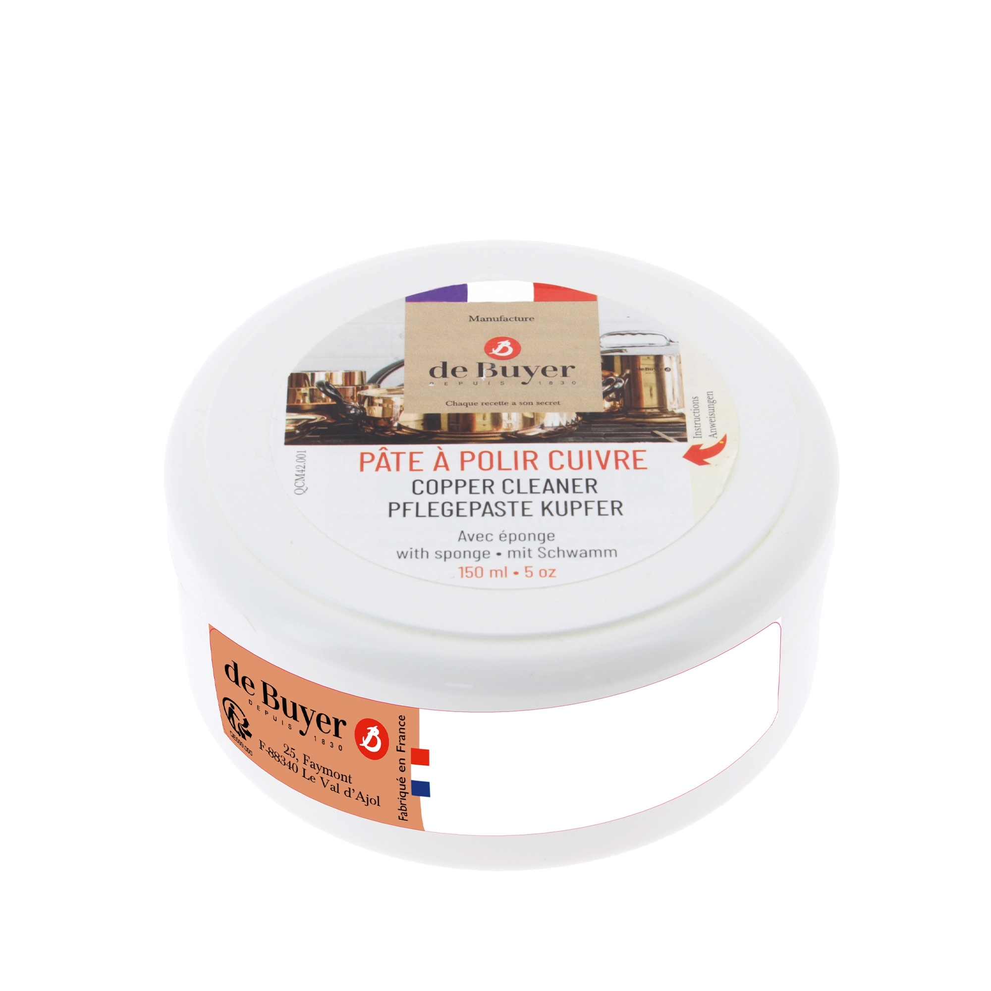 de Buyer - Copper Polishing Paste 150 ml de Buyer - Copper Polishing Paste 150 ml