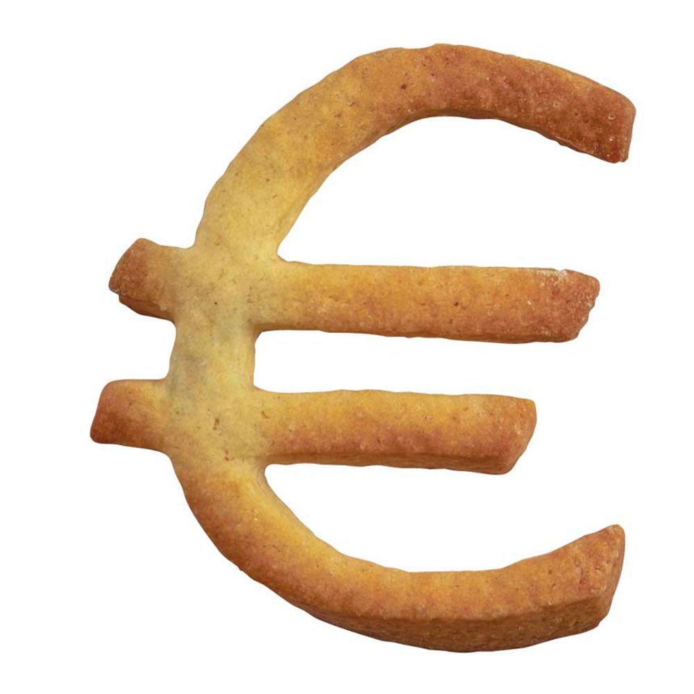 Städter - Ausstecher € - Euro-Zeichen - 8 cm