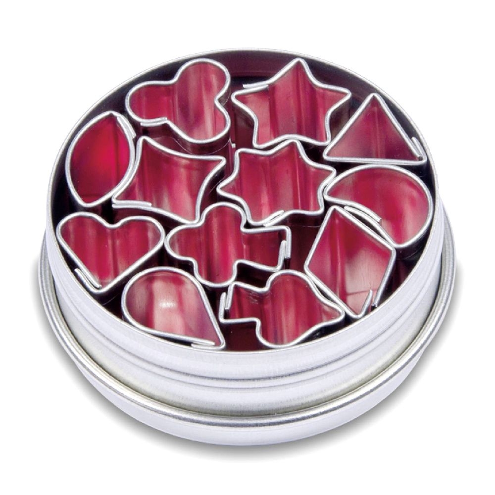 Städter - Ausstecher 12 Motive 1,5 cm - Set 12-teilig Städter - Ausstecher 12 Motive 1,5 cm - Set 12-teilig