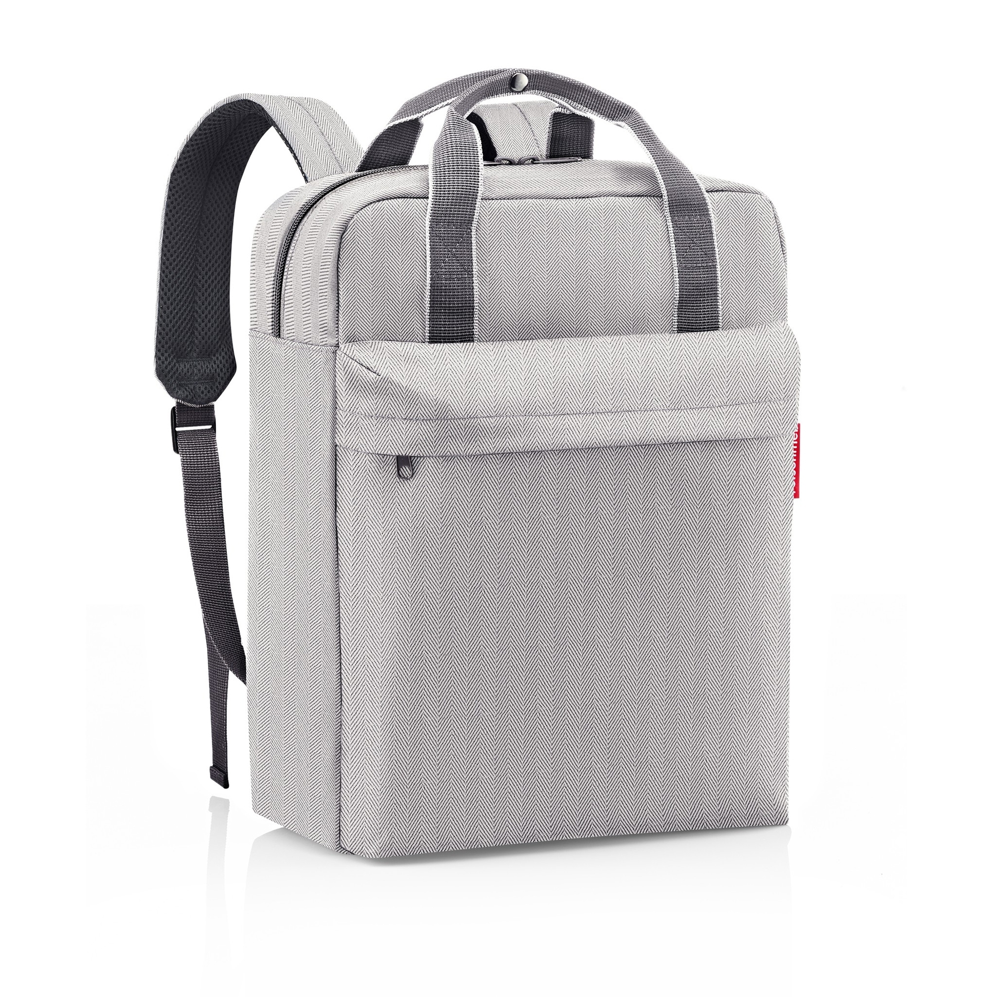 reisenthel - allday backpack m - herringbone grey reisenthel - allday backpack m - herringbone grey