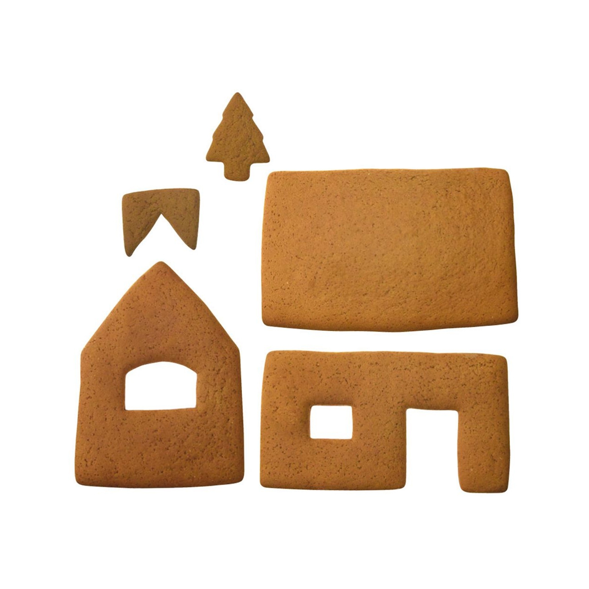 Städter - Cookie Cutter Enchanted house / Gingerbread - 7 pieces - 15 x 19 x 21 cm