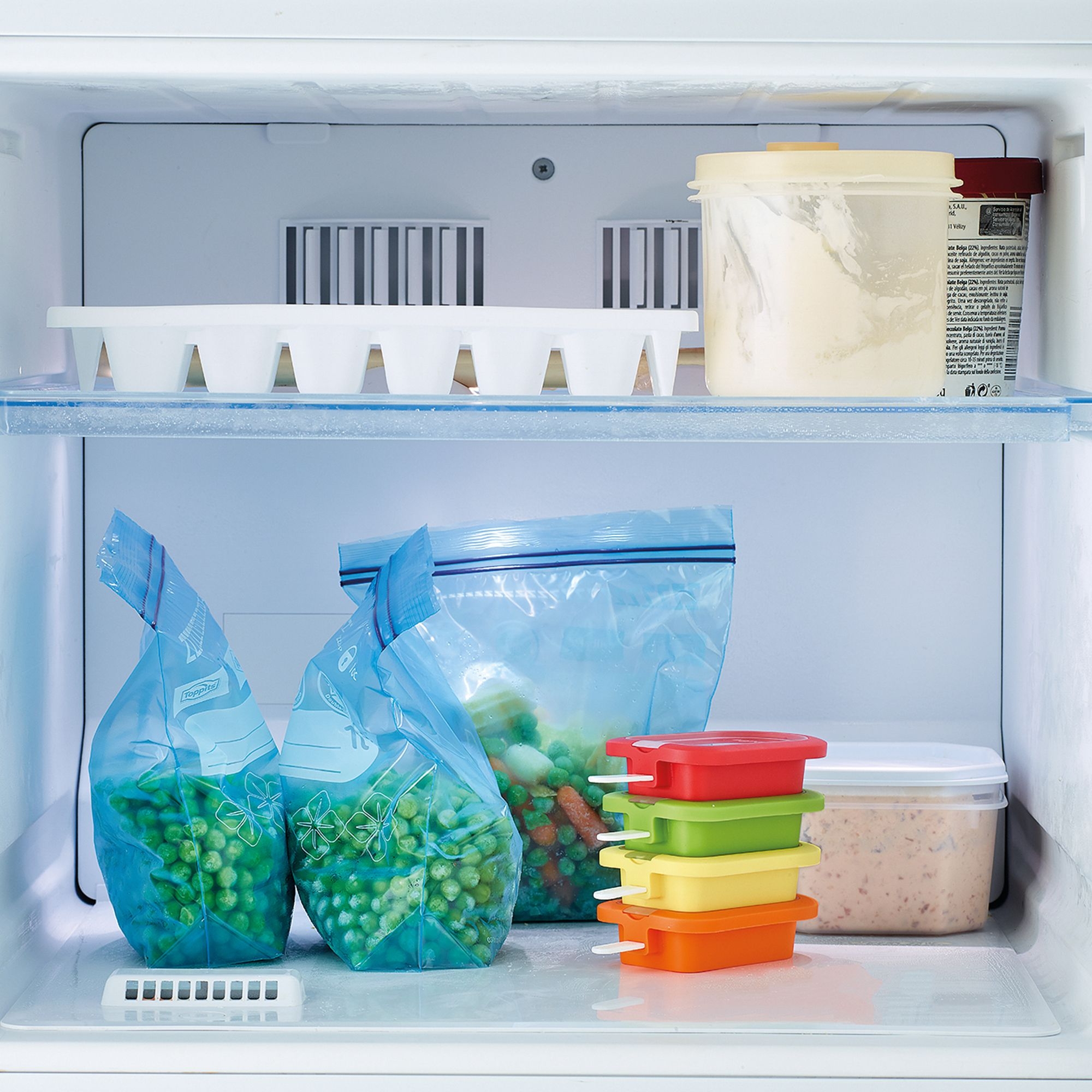 Lékué - Ice mould XL set of 4 stackable colored