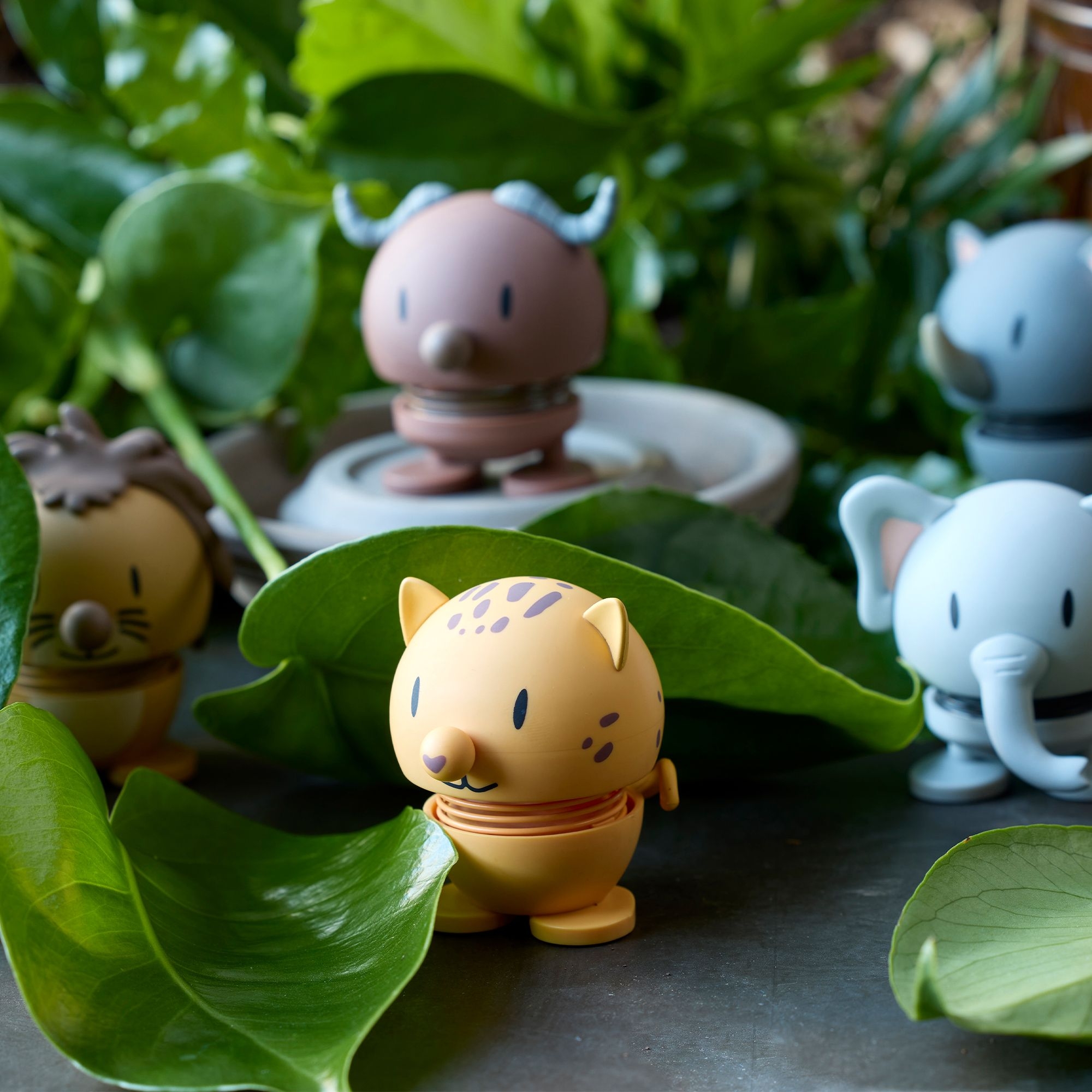 Hoptimist Soft Leopard S kleine fröhliche Figur