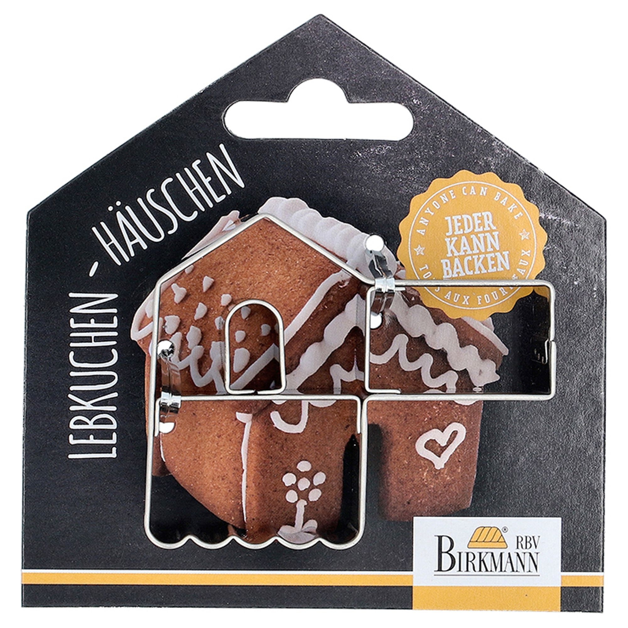 Birkmann - Cookie cutter - V.I.P. House - 6 cm