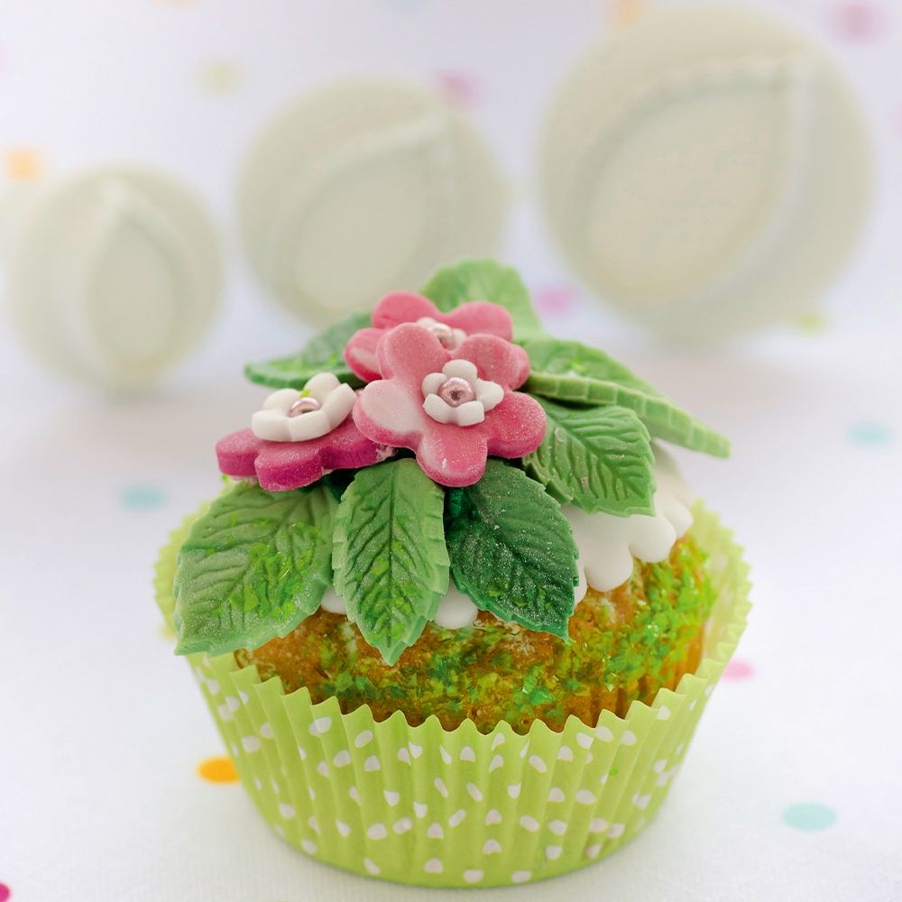 Städter - Ausstecher mit Auswerfer Rosenblätter - 25 / 30 / 40 mm - Set, 3-teilig Städter - Ausstecher mit Auswerfer Rosenblätter - 25 / 30 / 40 mm - Set, 3-teilig