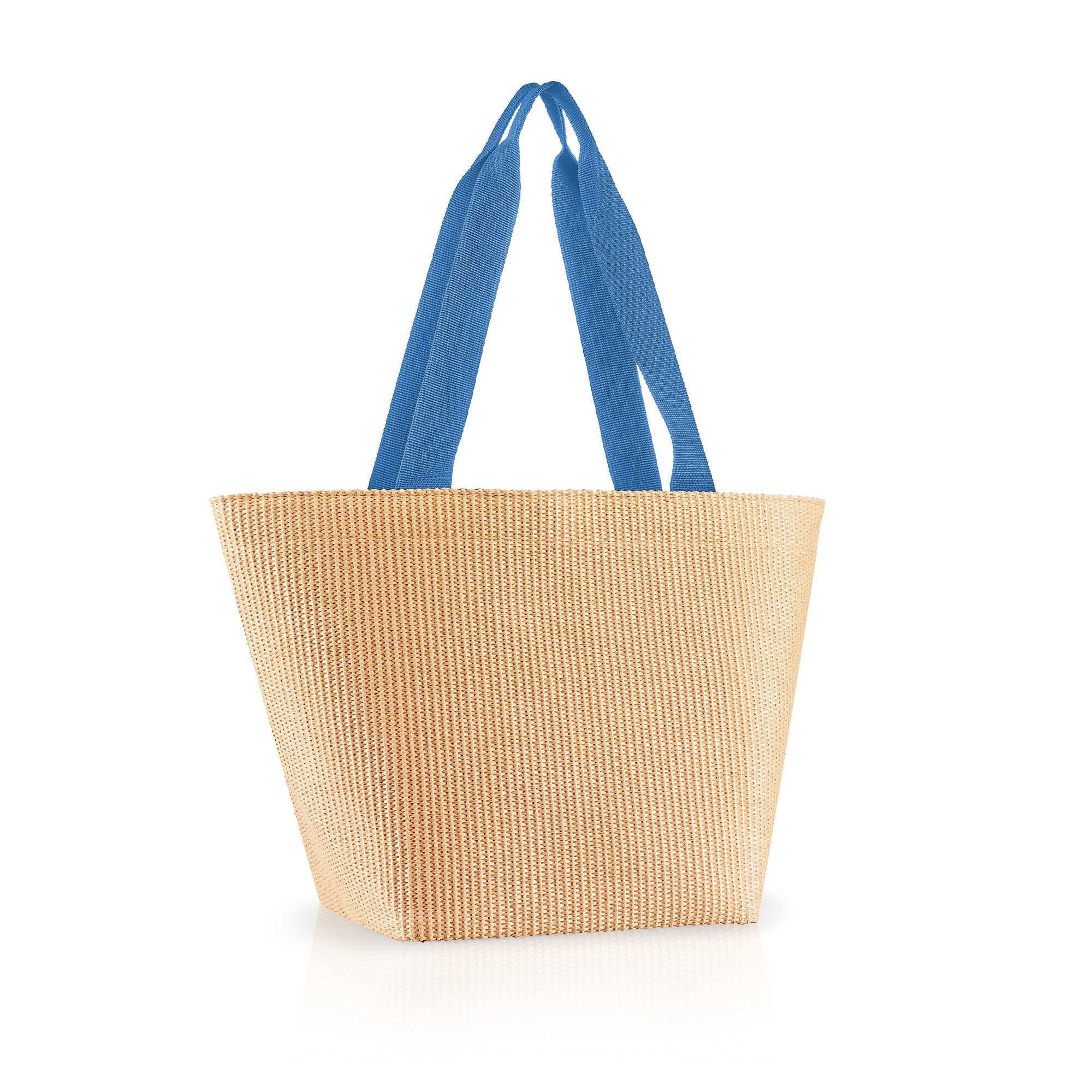 reisenthel - shopper M - raffia blue