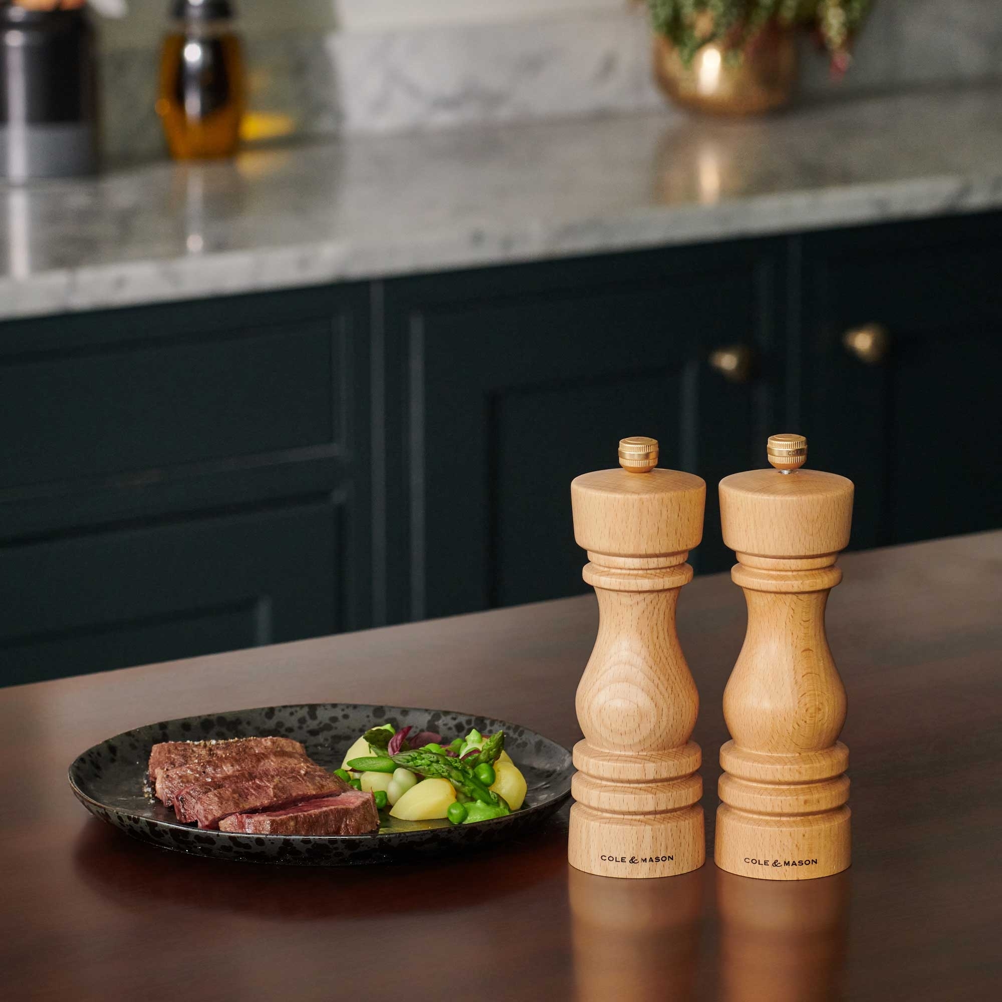 COLE & MASON - London Salt Mill - 18 cm | Nature