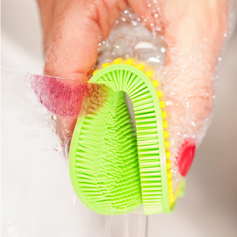 Kochblume - SCRUBBY, limette/gelb