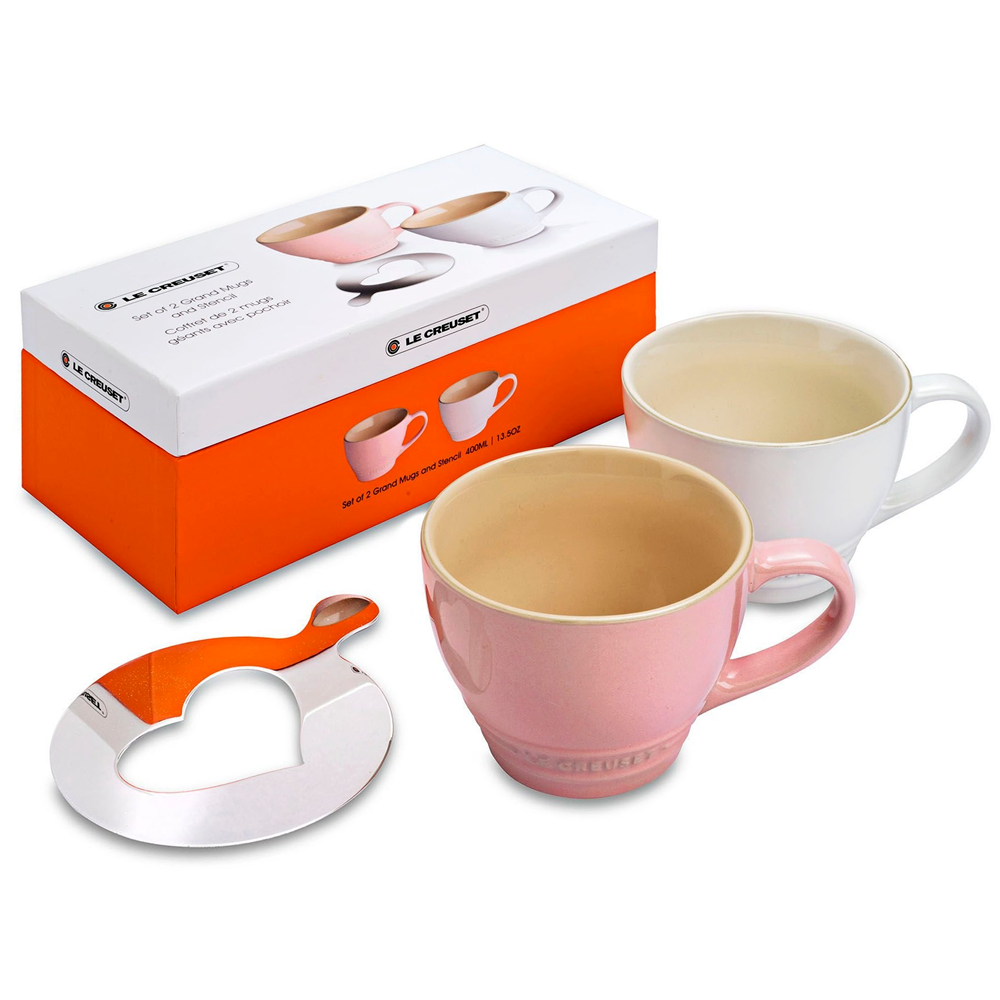 Le Creuset - 2er Set Cappuccino Tasse 400 ml Le Creuset - 2er Set Cappuccino Tasse 400 ml