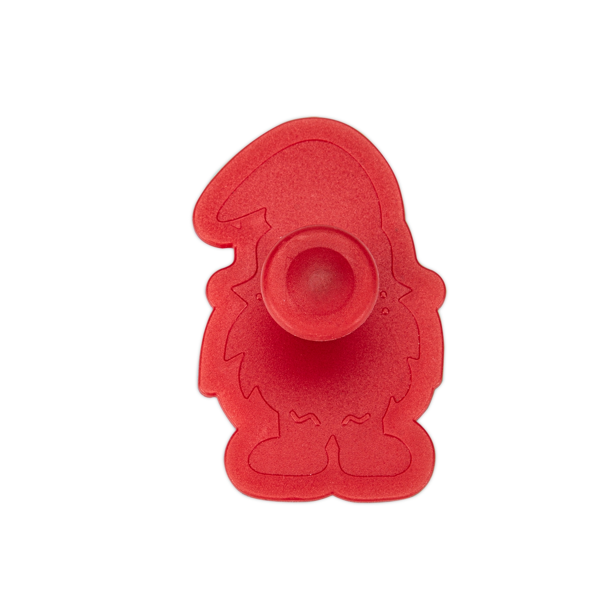 Städter - Embossing cookie cutter elf - 6 cm - red