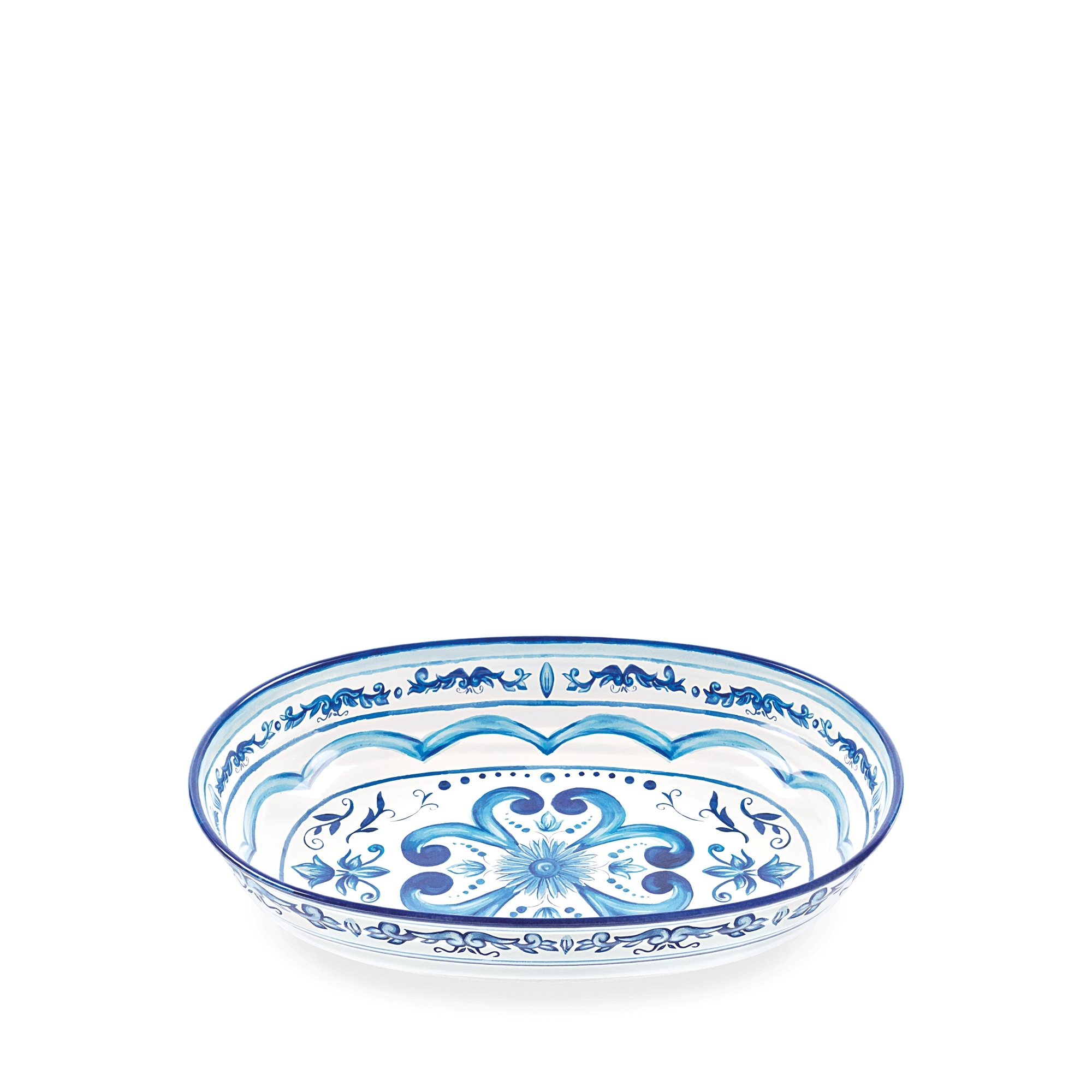 Guzzini - Rice bowl "BLUES" oval 33cm Guzzini - Rice bowl "BLUES" oval 33cm