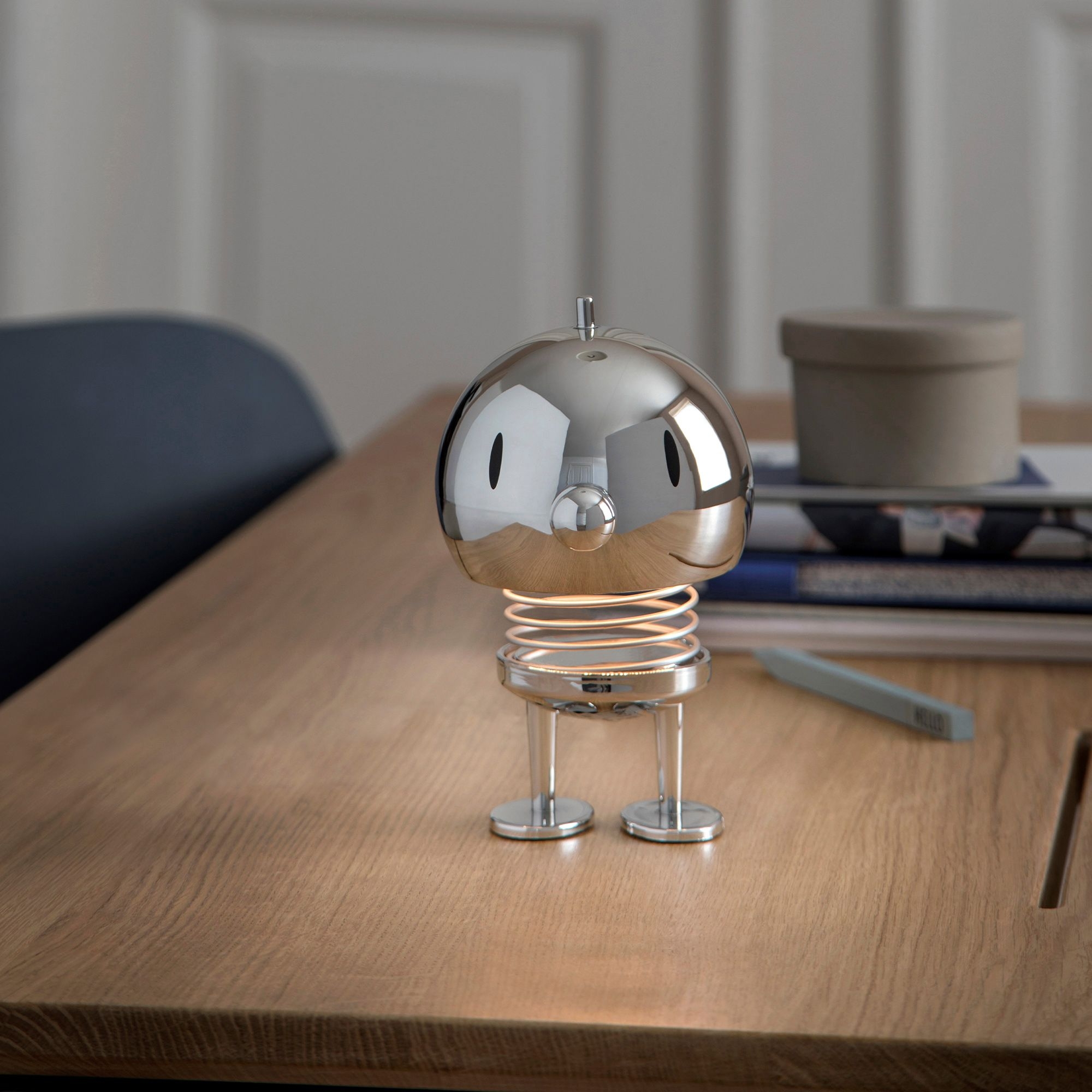 Hoptimist - LED Lamp Chrome - L