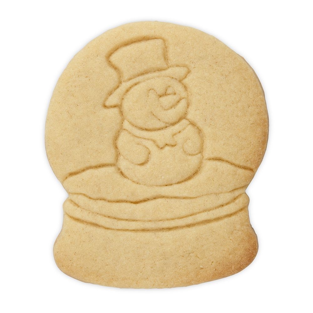 Städter - Cookie cutter Snowman glass ball - 8 cm