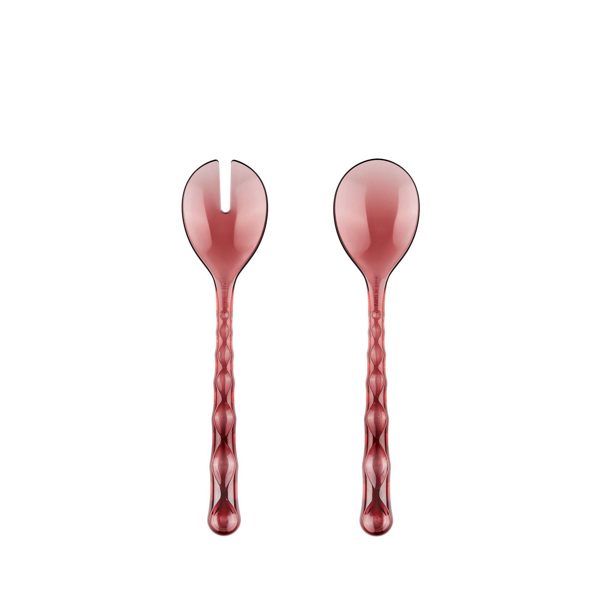 Guzzini - Salad servers "Vanity", mauve