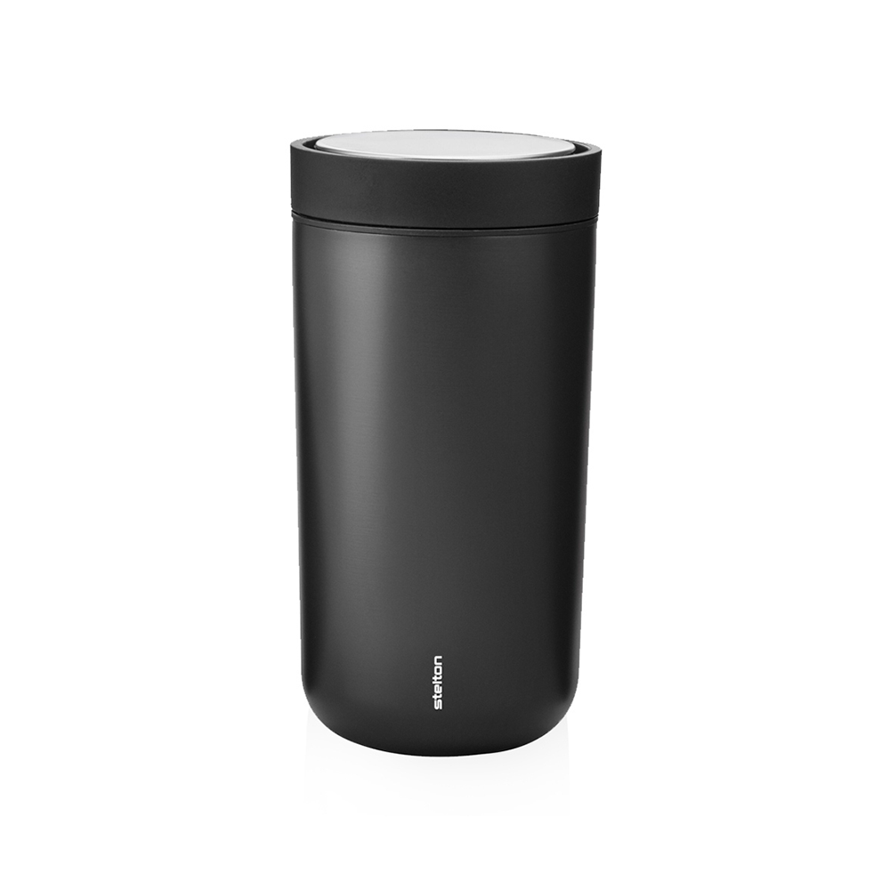 Stelton - To Go Click - Mug 200 ml - Black Metallic