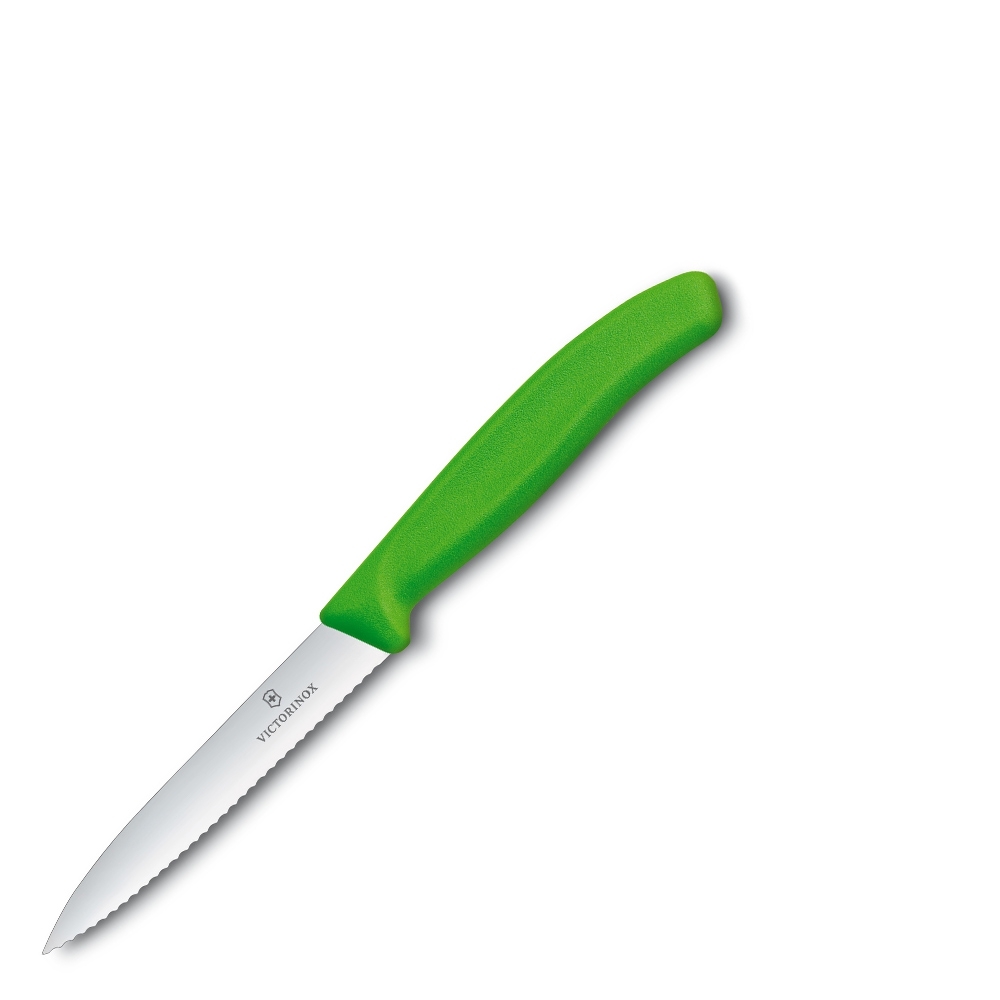 Victorinox - Swiss Classic vegetable knife set of 2, 10 cm, green Victorinox - Swiss Classic vegetable knife set of 2, 10 cm, green