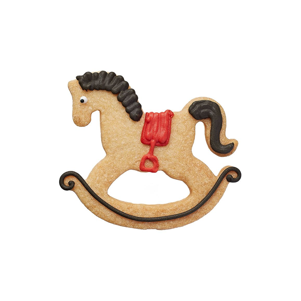 Birkmann - Cookie cutter Rocking horse 7 cm Birkmann - Cookie cutter Rocking horse 7 cm