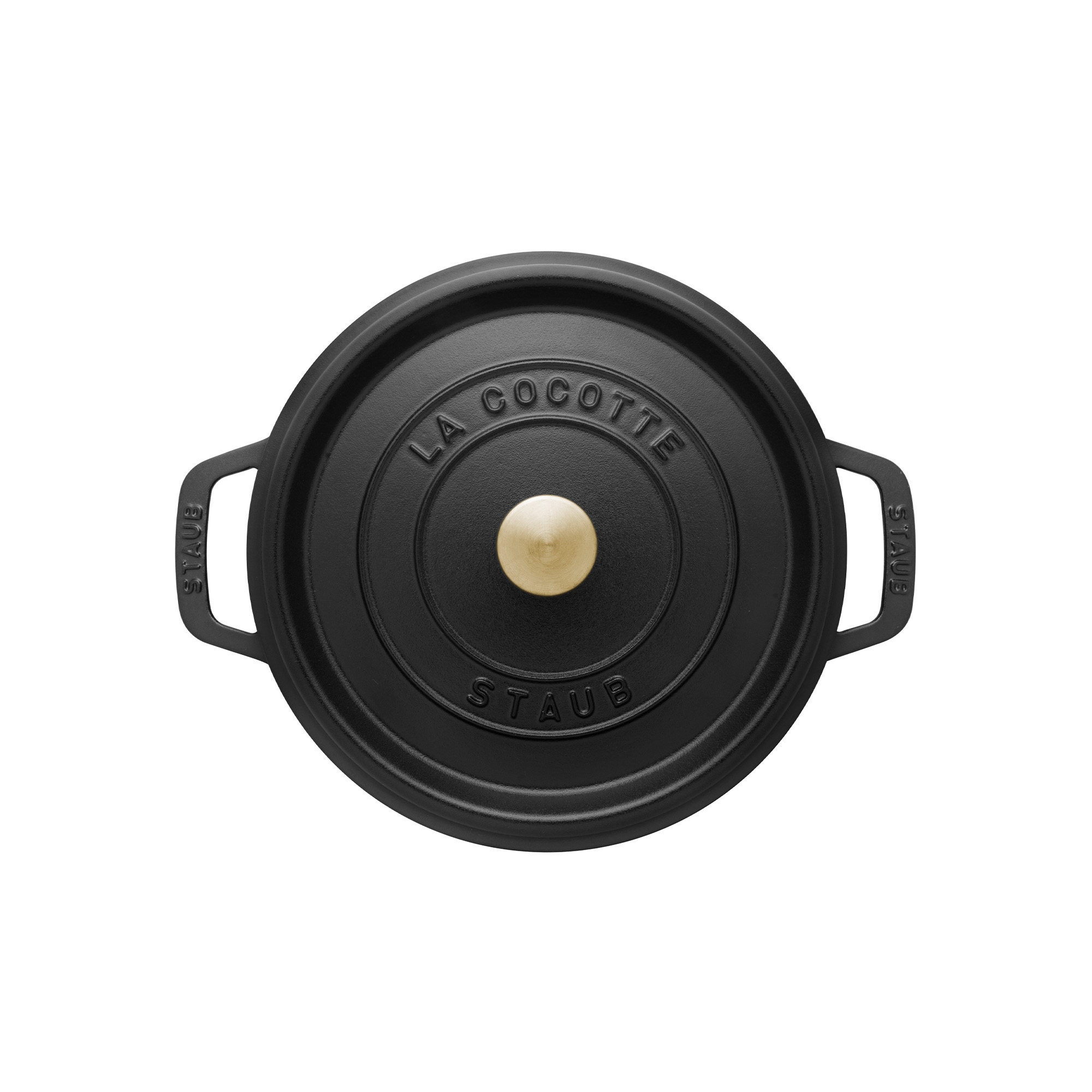 STAUB - Cocotte | round | 18 cm | Black