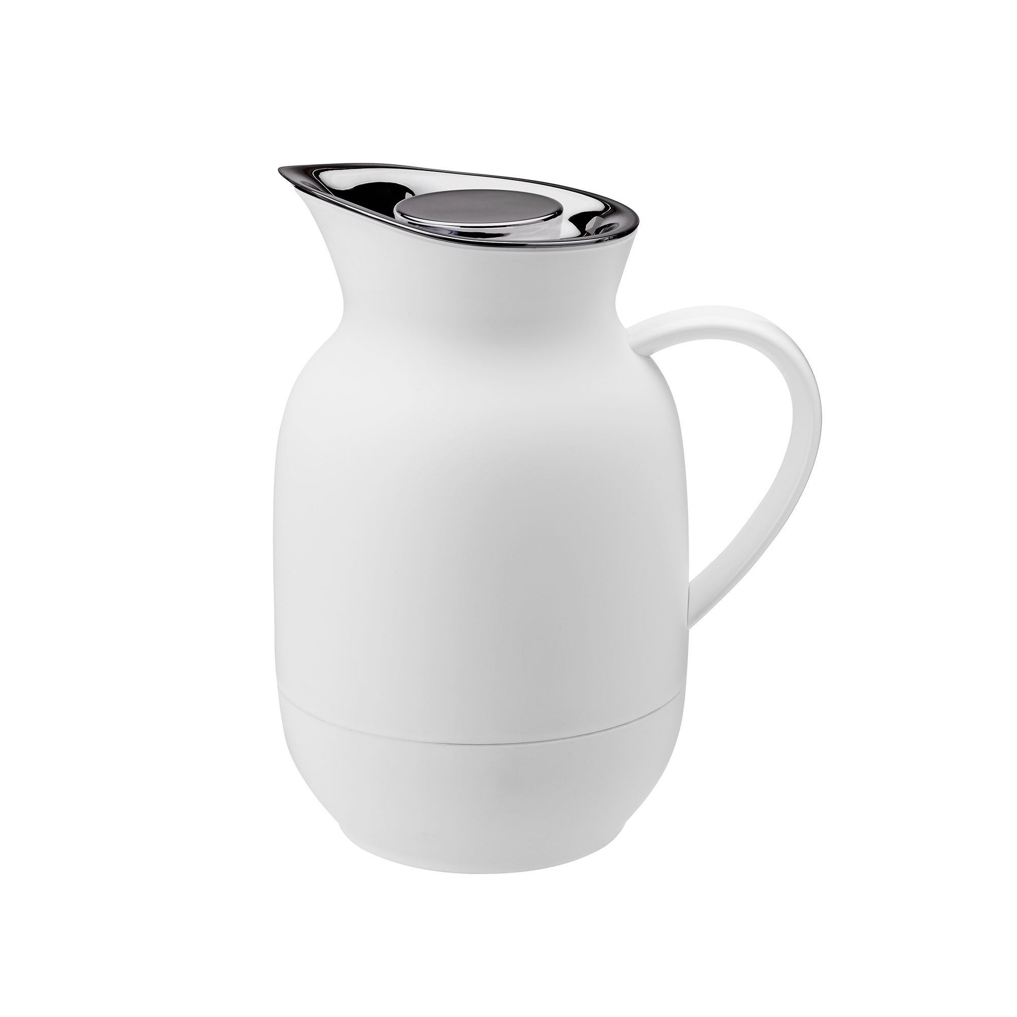 Stelton Thermoskanne Amphora Kaffee 1l - soft white