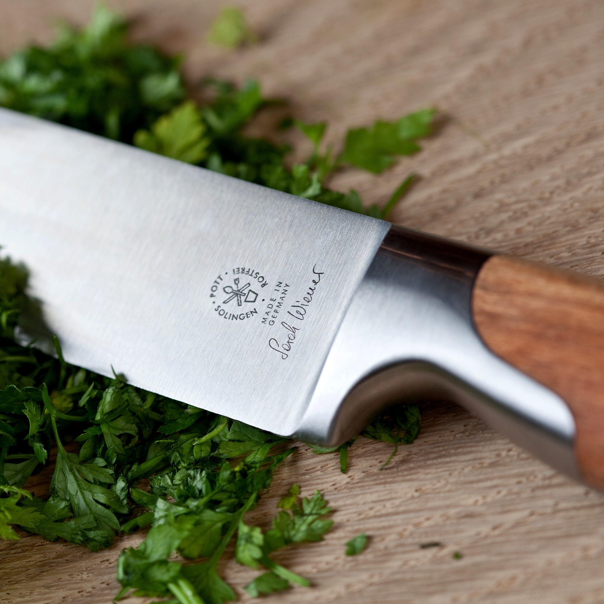 Pott - Sarah Wiener - Chef Knife 15 cm - Plum Wood Pott - Sarah Wiener - Chef Knife 15 cm - Plum Wood