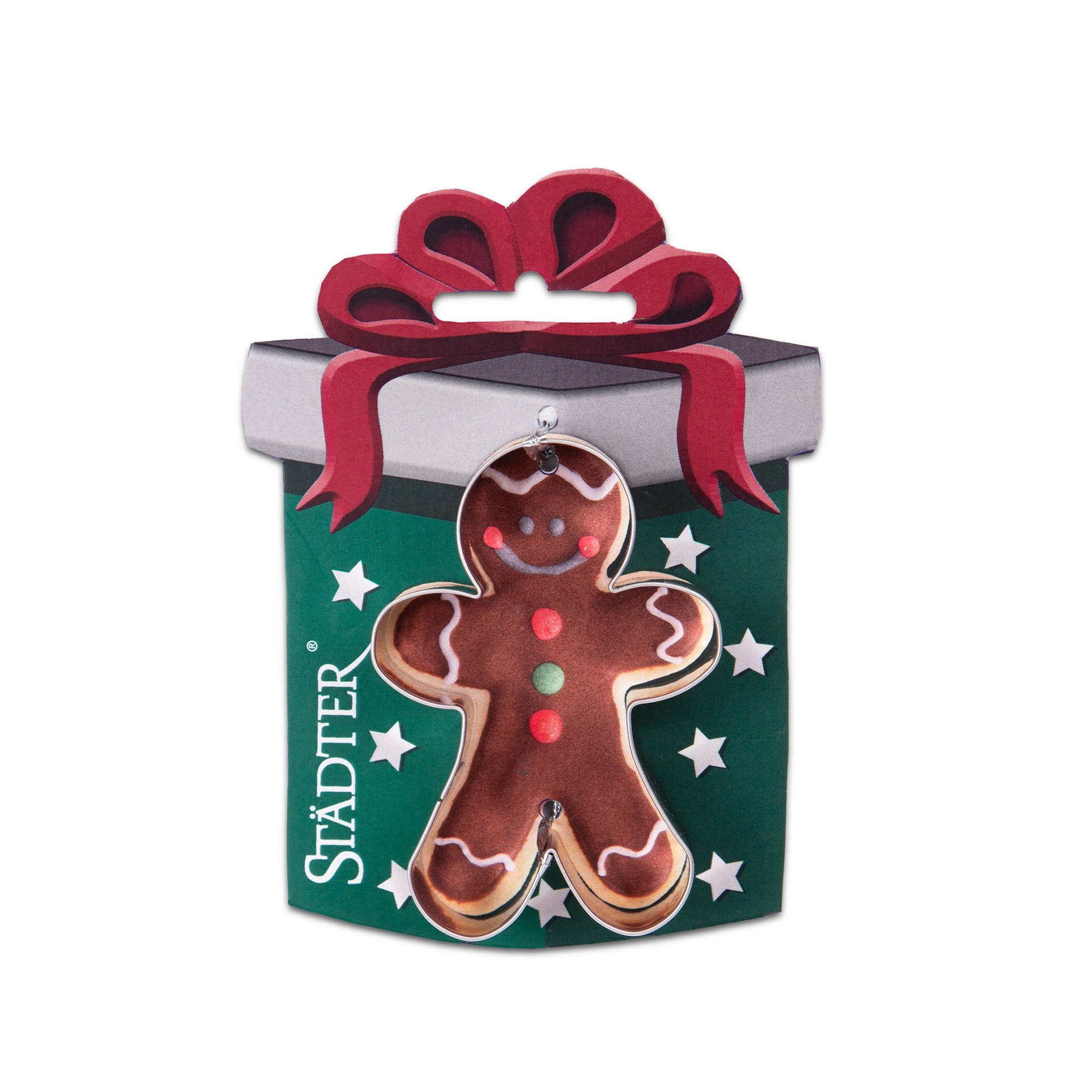 Metal gingerbread man cookie cutter for Christmas