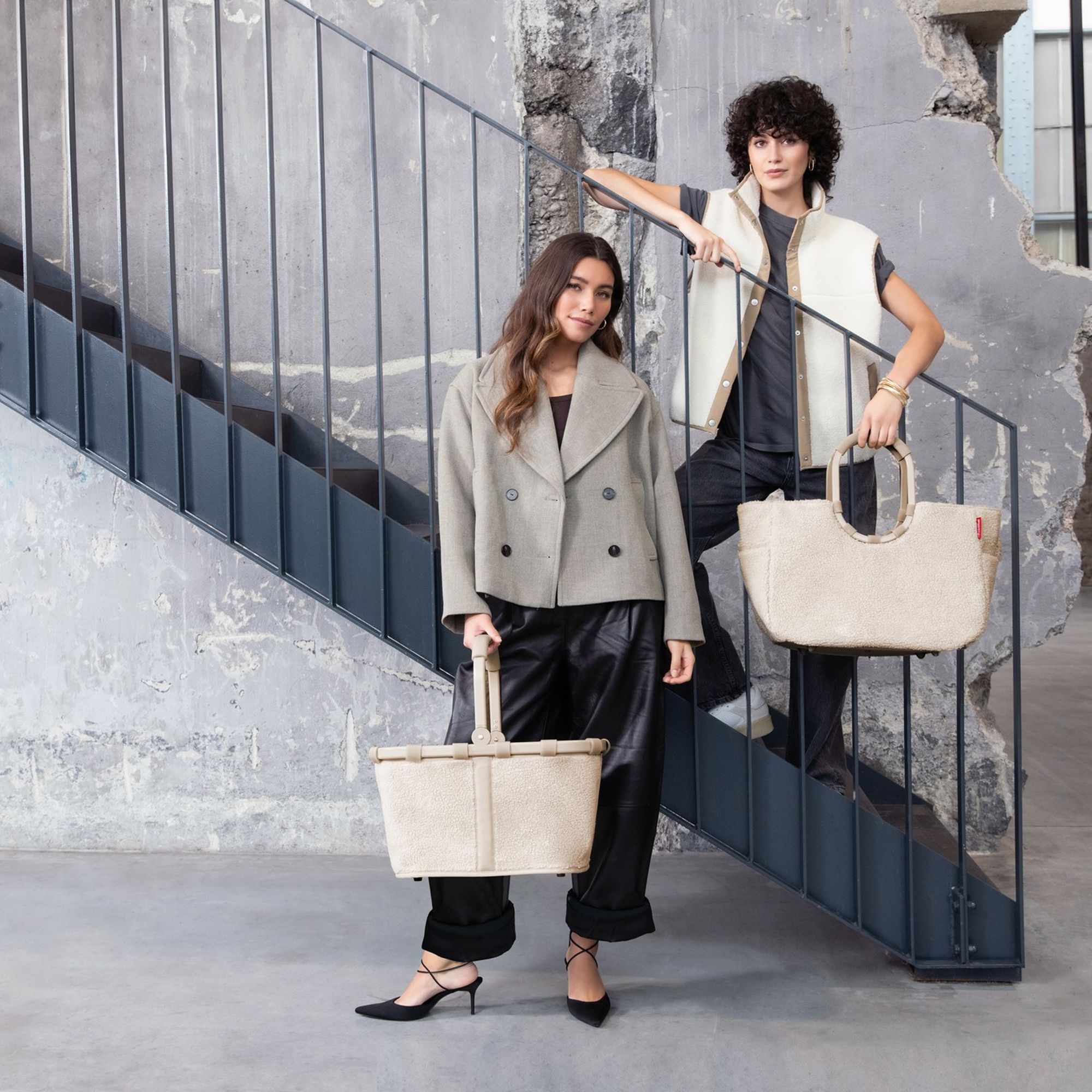 reisenthel - loopshopper L - teddy sand