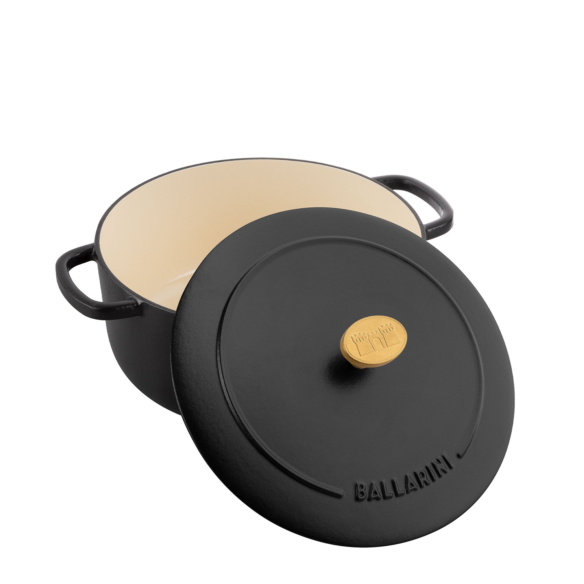 BALLARINI - Cocotte | Bellamonte | rund | 20 cm | Schwarz