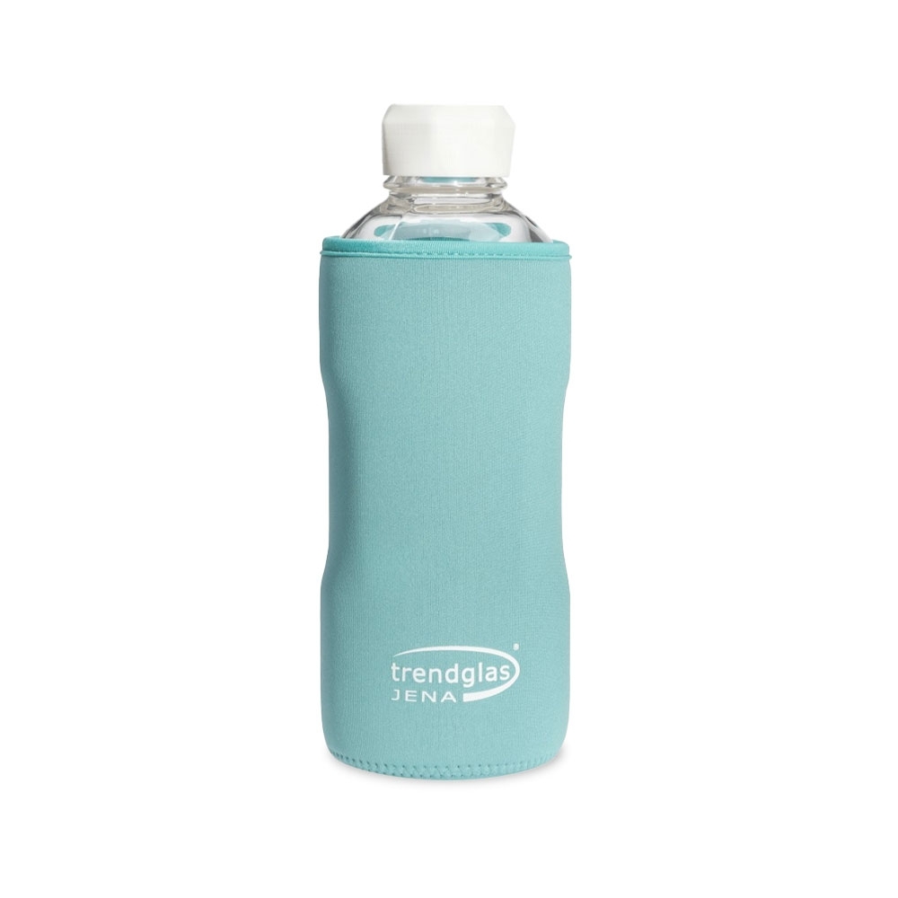 Trendglas Jena - protective cover blue for BLUE OCEAN drinking bottle 1000 ml Trendglas Jena - protective cover blue for BLUE OCEAN drinking bottle 1000 ml