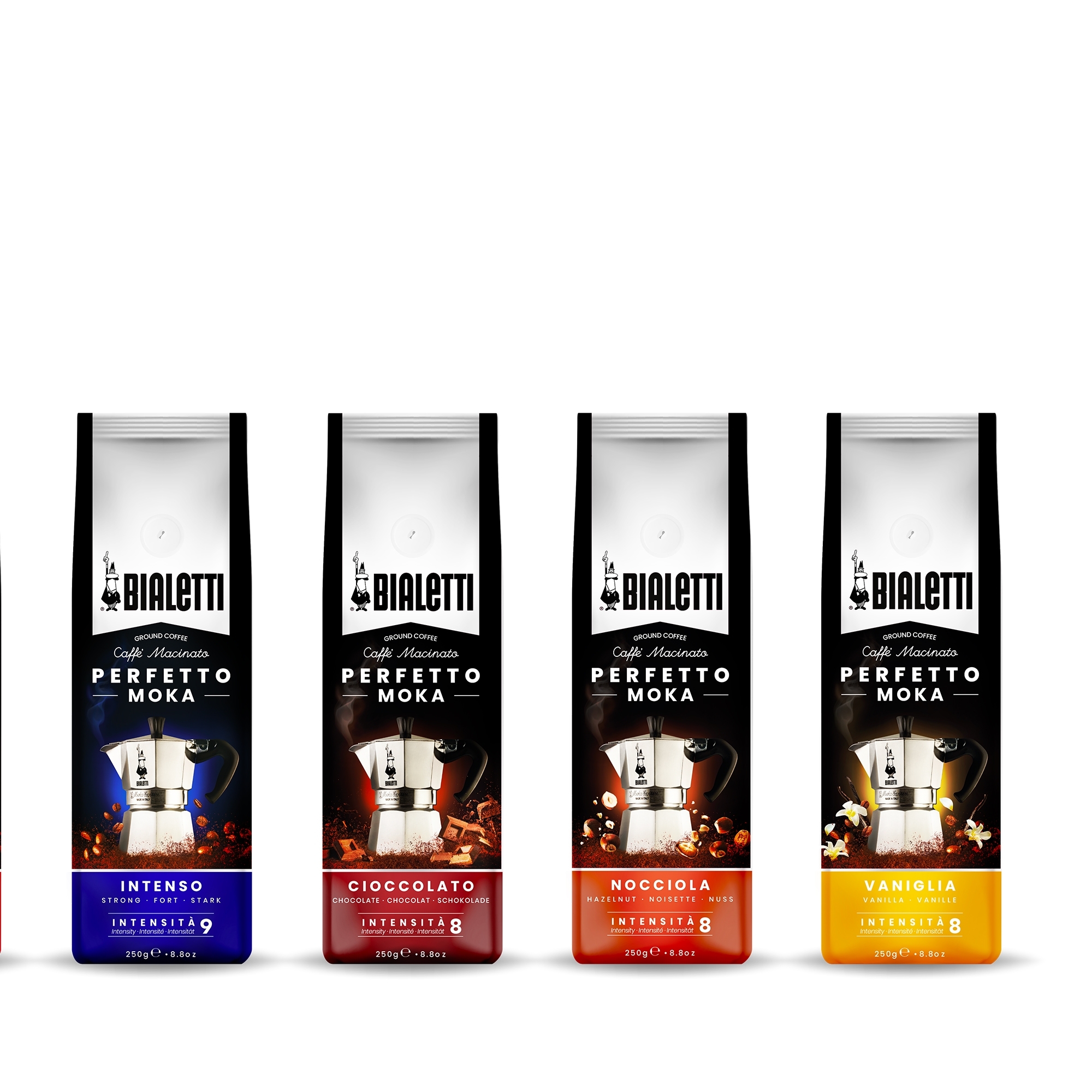 Bialetti - Perfetto Moka Vaniglia, Kaffee gemahlen 250g