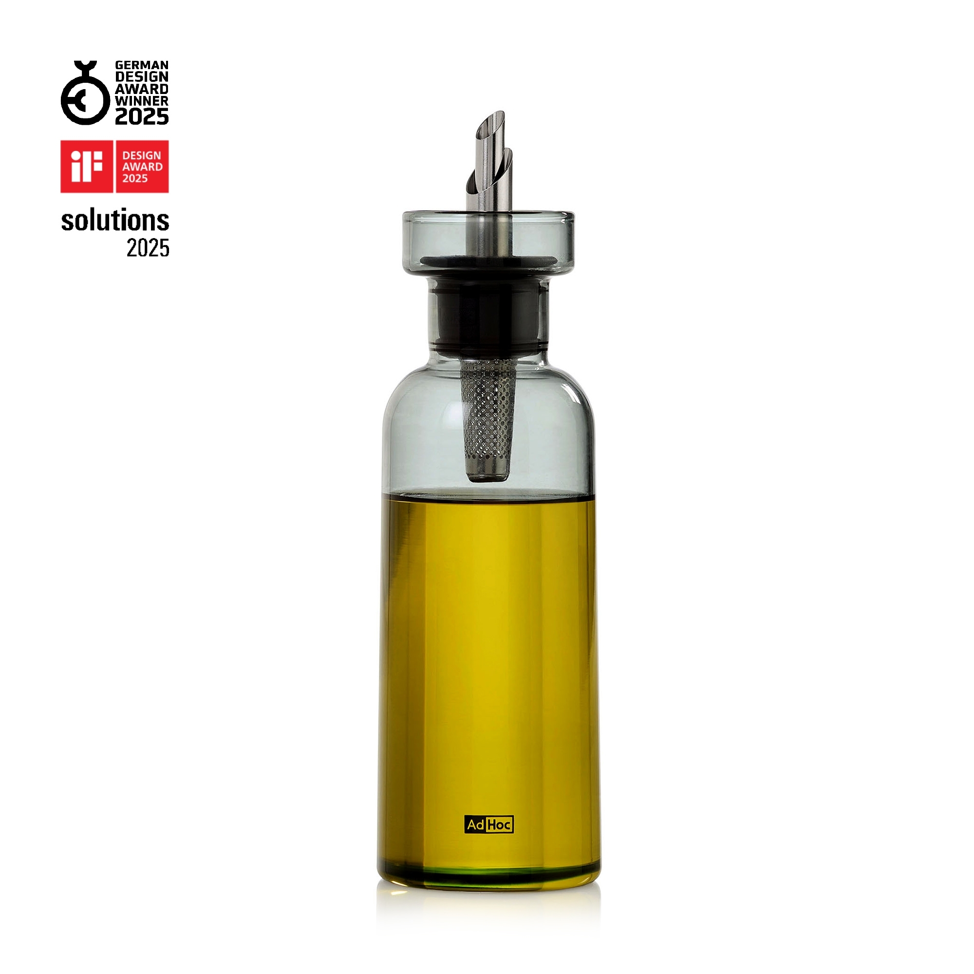 AdHoc - AromaPour Oil/Vinegar Dispenser - 300 ml | Grey
