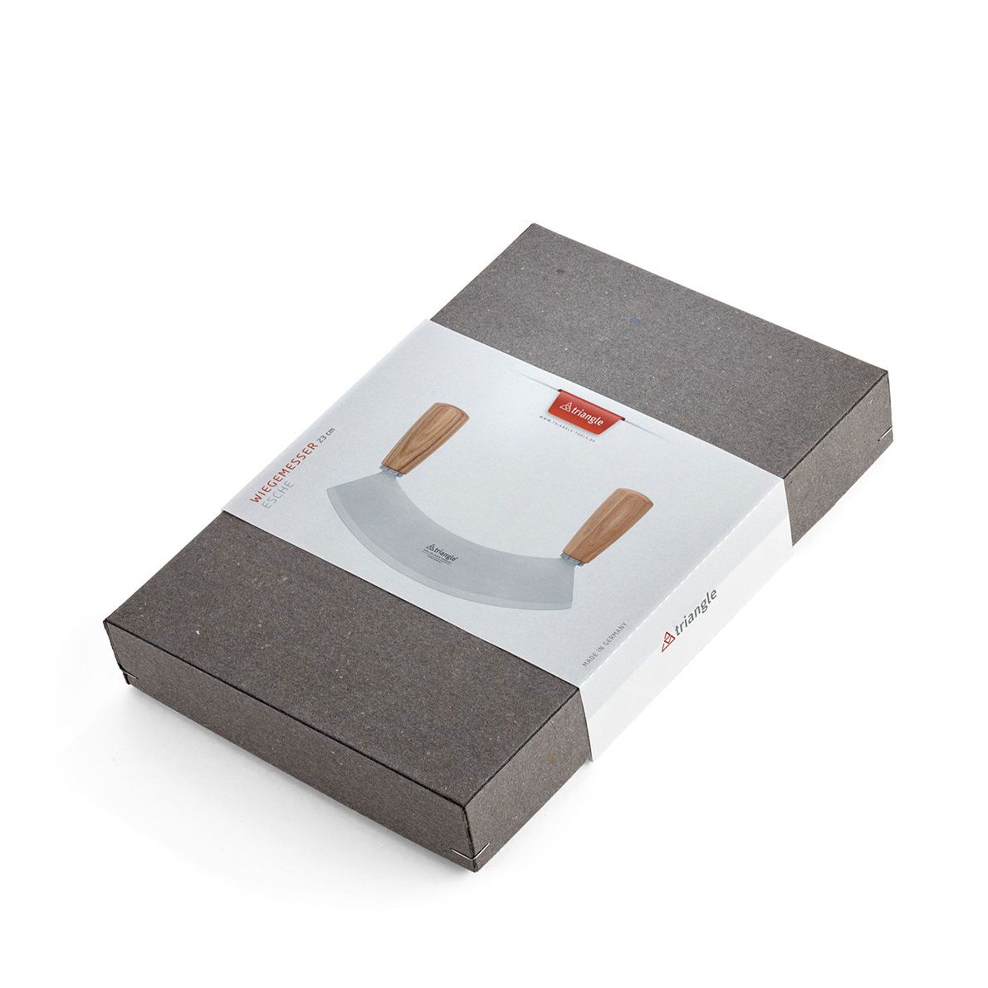 Triangle® - chopping knife SOUL single-edged 23cm ash heartwood