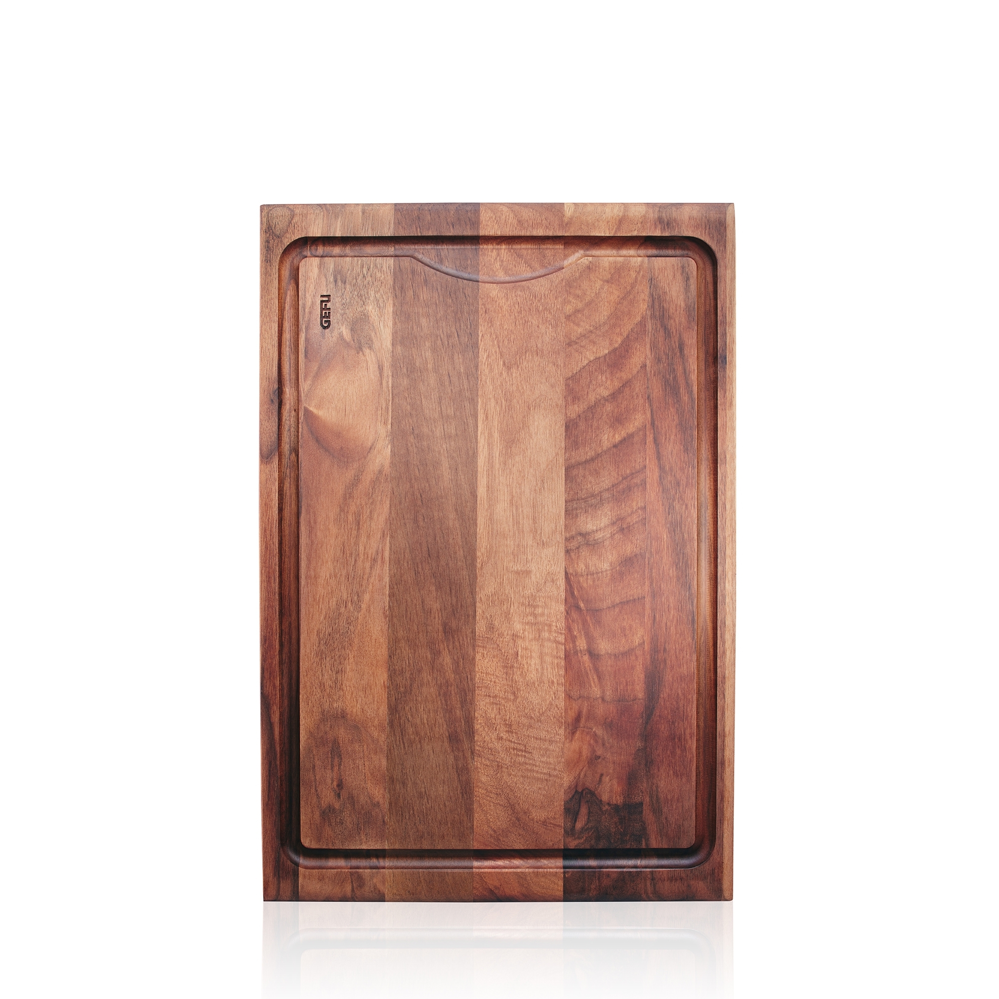 Gefu - Cutting board ENNO medium with juice groove, walnut wood