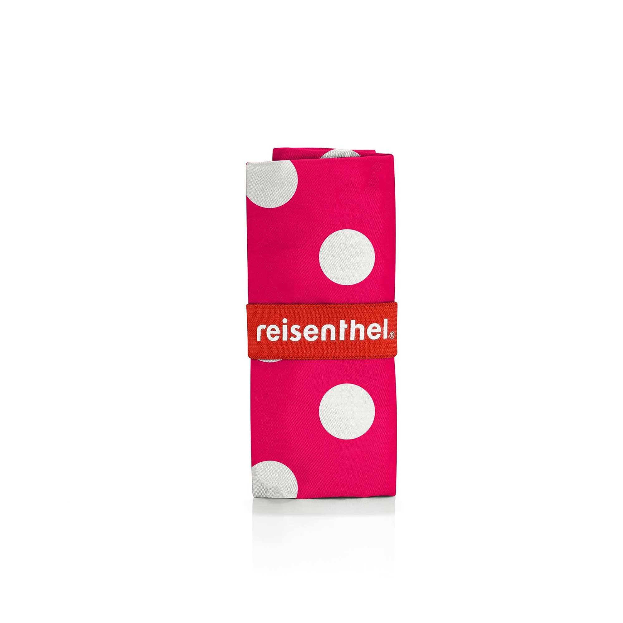 reisenthel - mini maxi shopper -  dots white pink