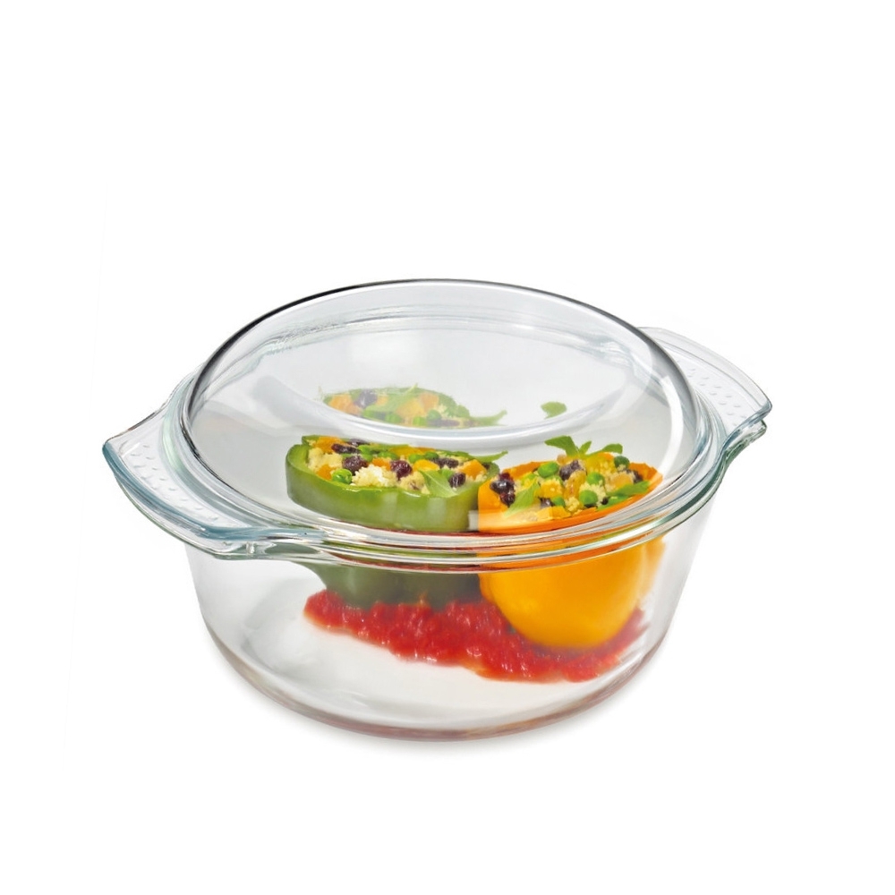 Küchenprofi - Auflaufform ELSASS - rund - 18 cm - mit Deckel