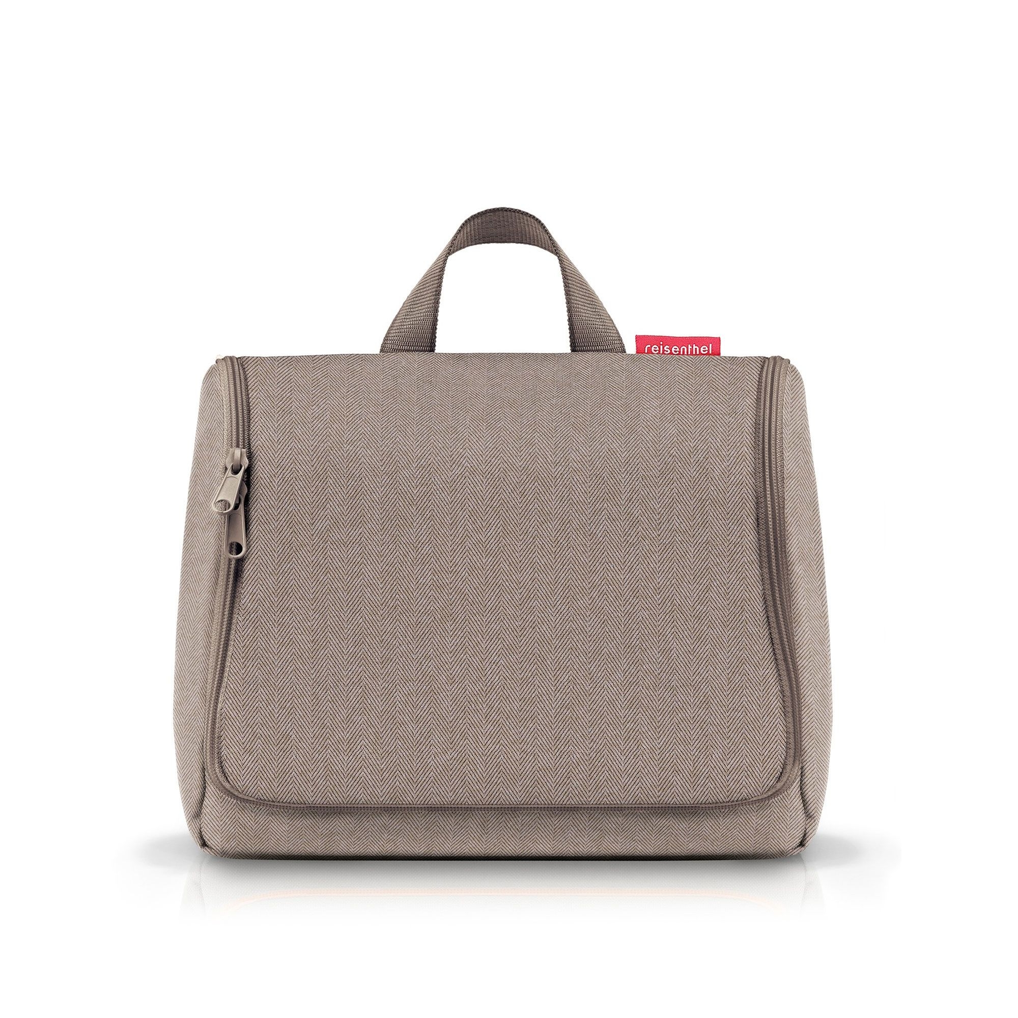 reisenthel - toiletbag XL - herringbone mokka