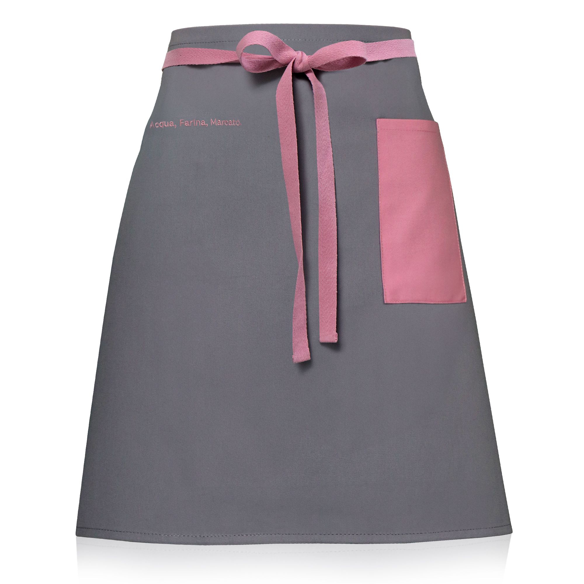 Marcato - Apron with pink pocket