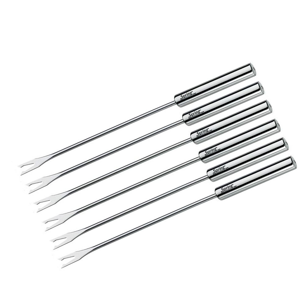 Spring - Cheese fondue forks 6pcs. Spring - Cheese fondue forks 6pcs.