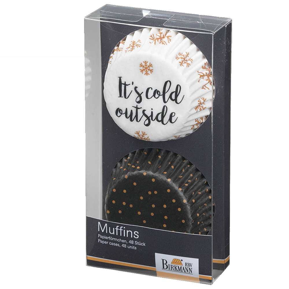 BR Muffin cases Christmas Glamor II