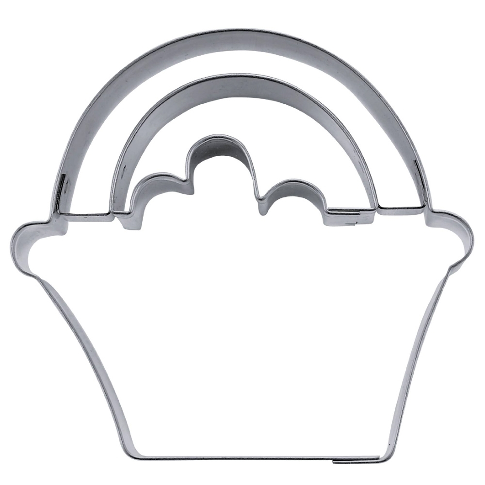 Städter - Ausstecher Blumenkorb 7,5 cm Städter - Ausstecher Blumenkorb 7,5 cm