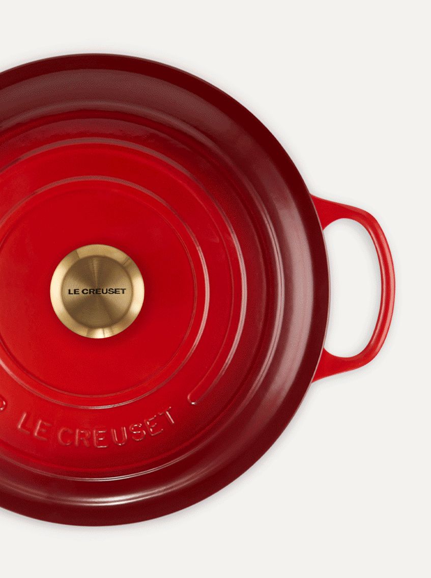 Le Creuset - Deckelknopf Nickelschwarz  - Signature Collection
