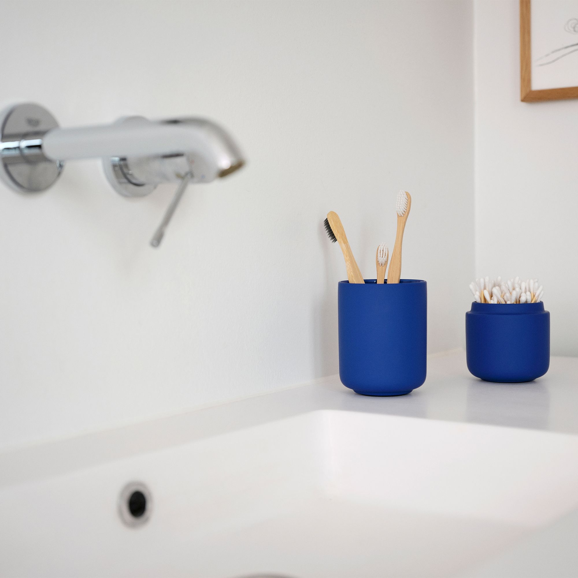 Zone - Ume Zahnbürstenbecher - Indigo Blue