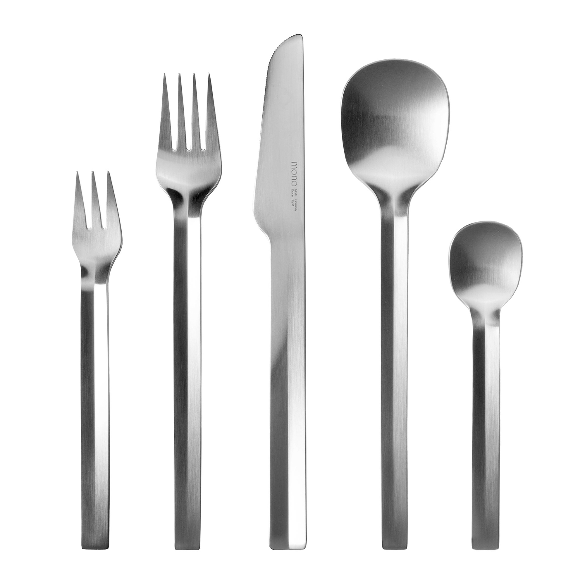 Mono V - Cutlery set, 5 pcs.