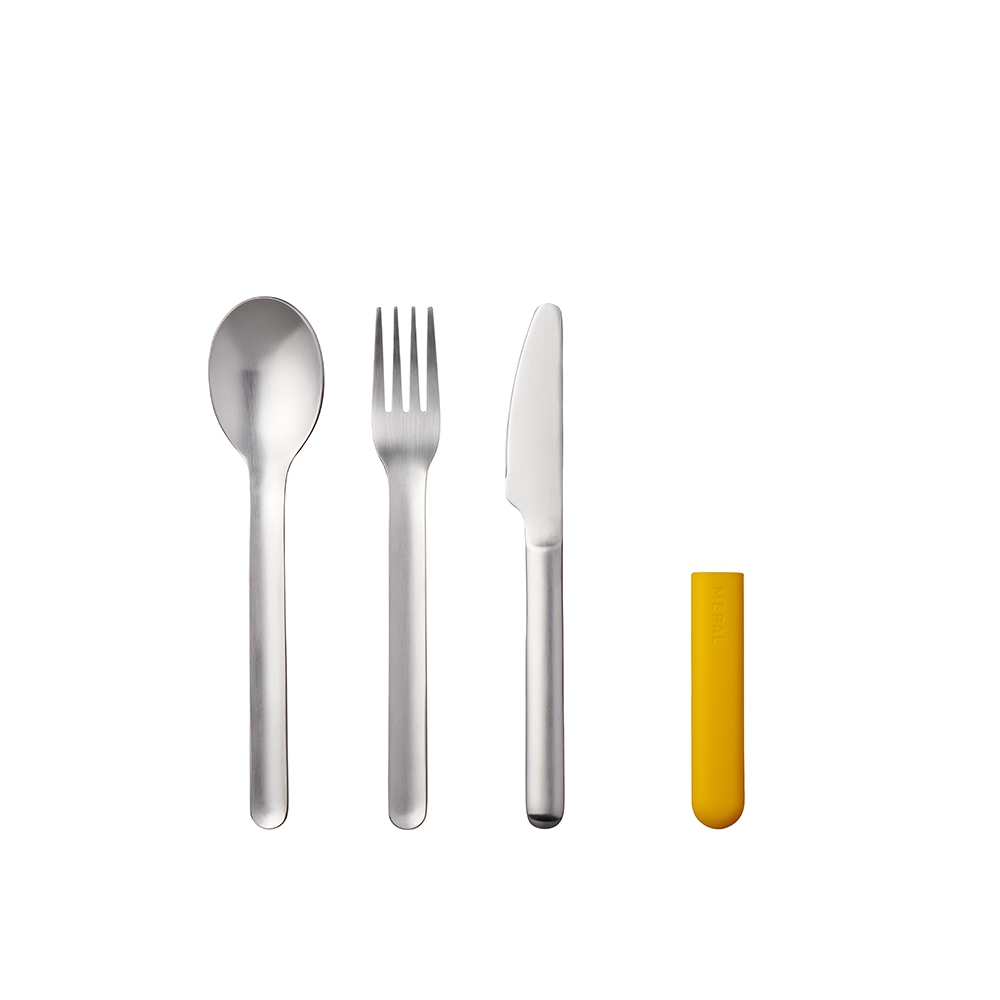 Mepal - Bloom cutlery set 3 pieces - different colors