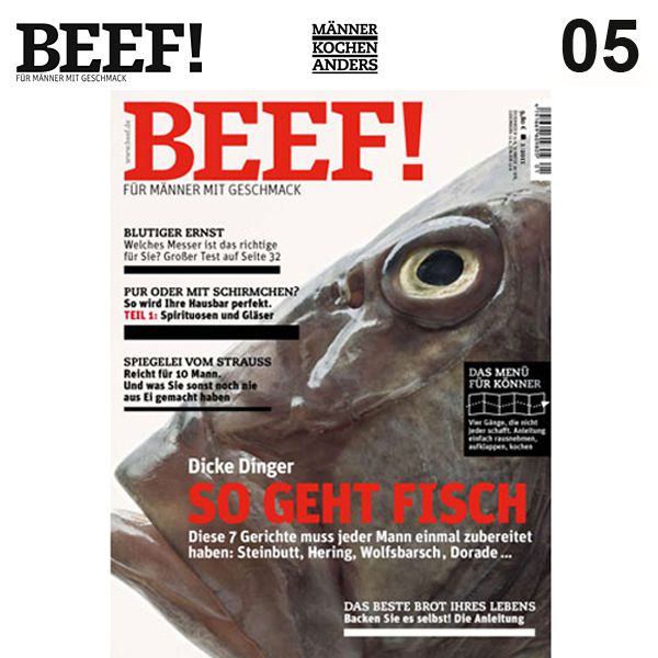 Nr. 5 BEEF! Für Männer mit Geschmack 1/2011 - So geht Fisch