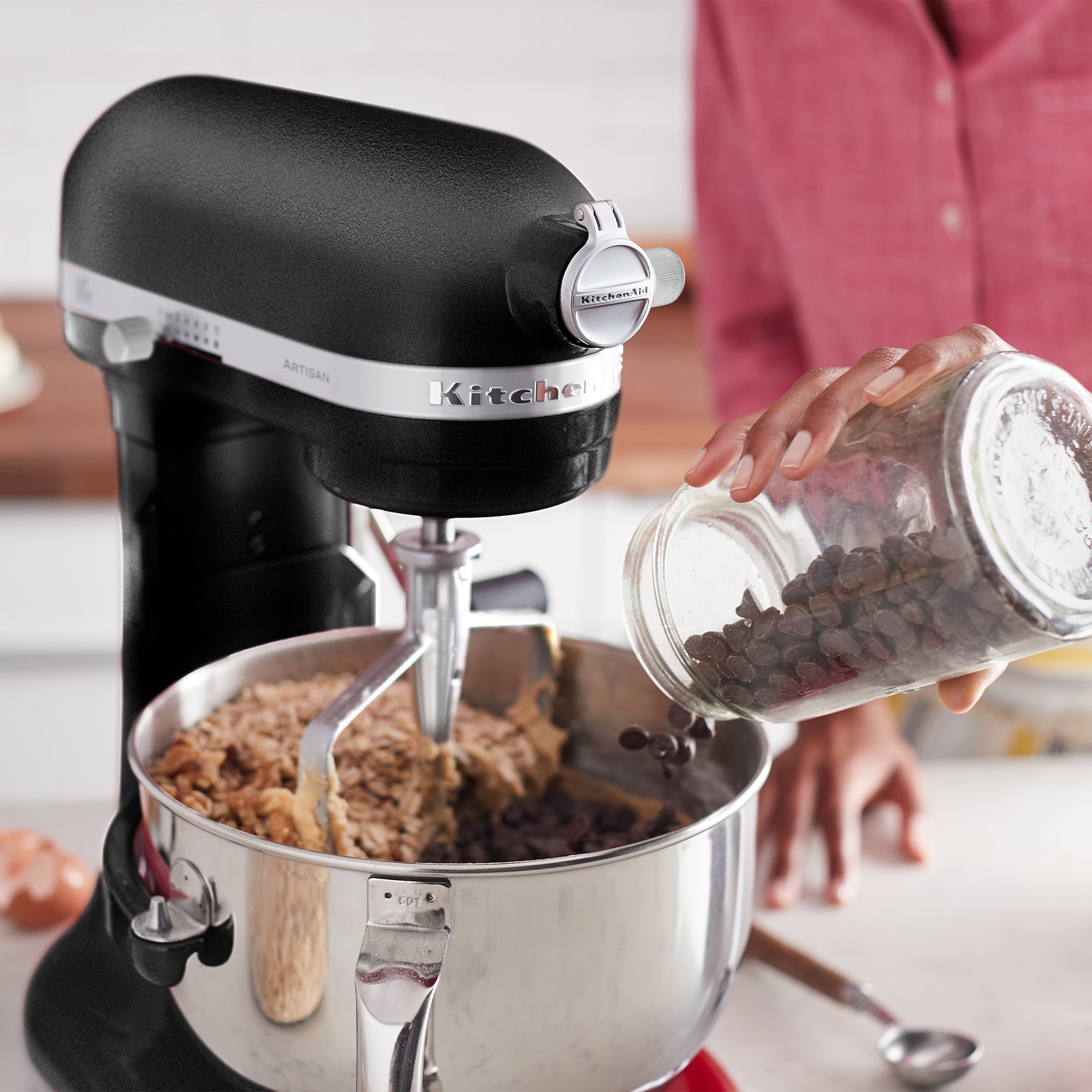 KitchenAid - Artisan Stand Mixer  6.9 L - Cast Iron Black