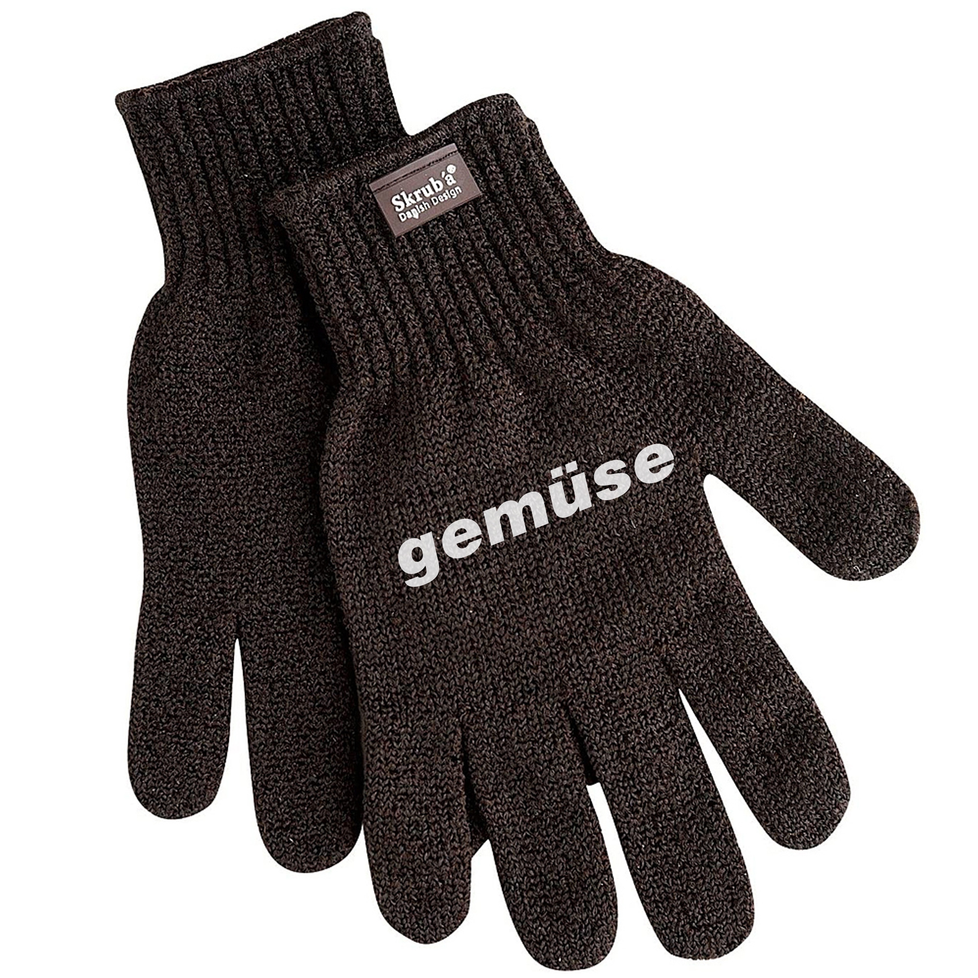 FAB Gemüsehandschuh GEMÜSE - braun