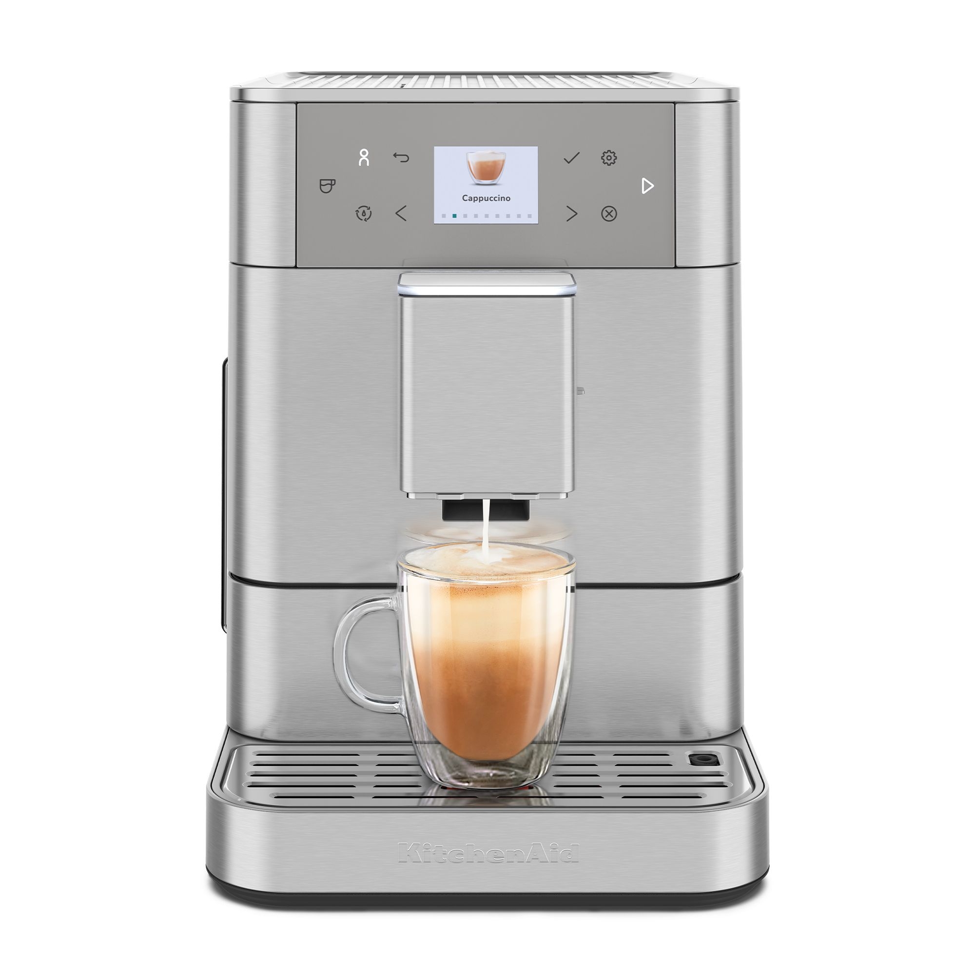 KitchenAid - Kaffeevollautomat KF6 - Edelstahl KitchenAid - Kaffeevollautomat KF6 - Edelstahl