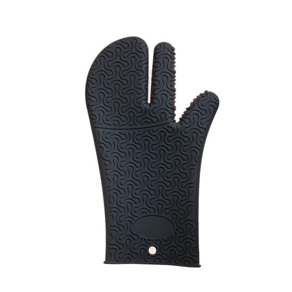 Kochblume - Silikon Handschuh, anthrazit