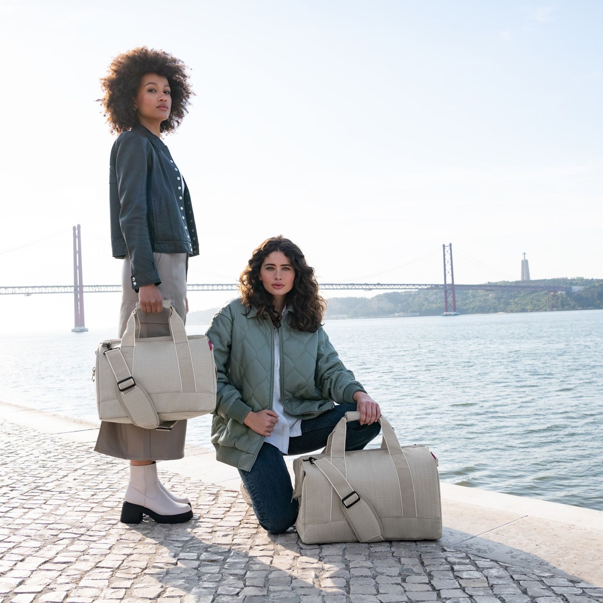 reisenthel - allrounder L - herringbone sand reisenthel - allrounder L - herringbone sand